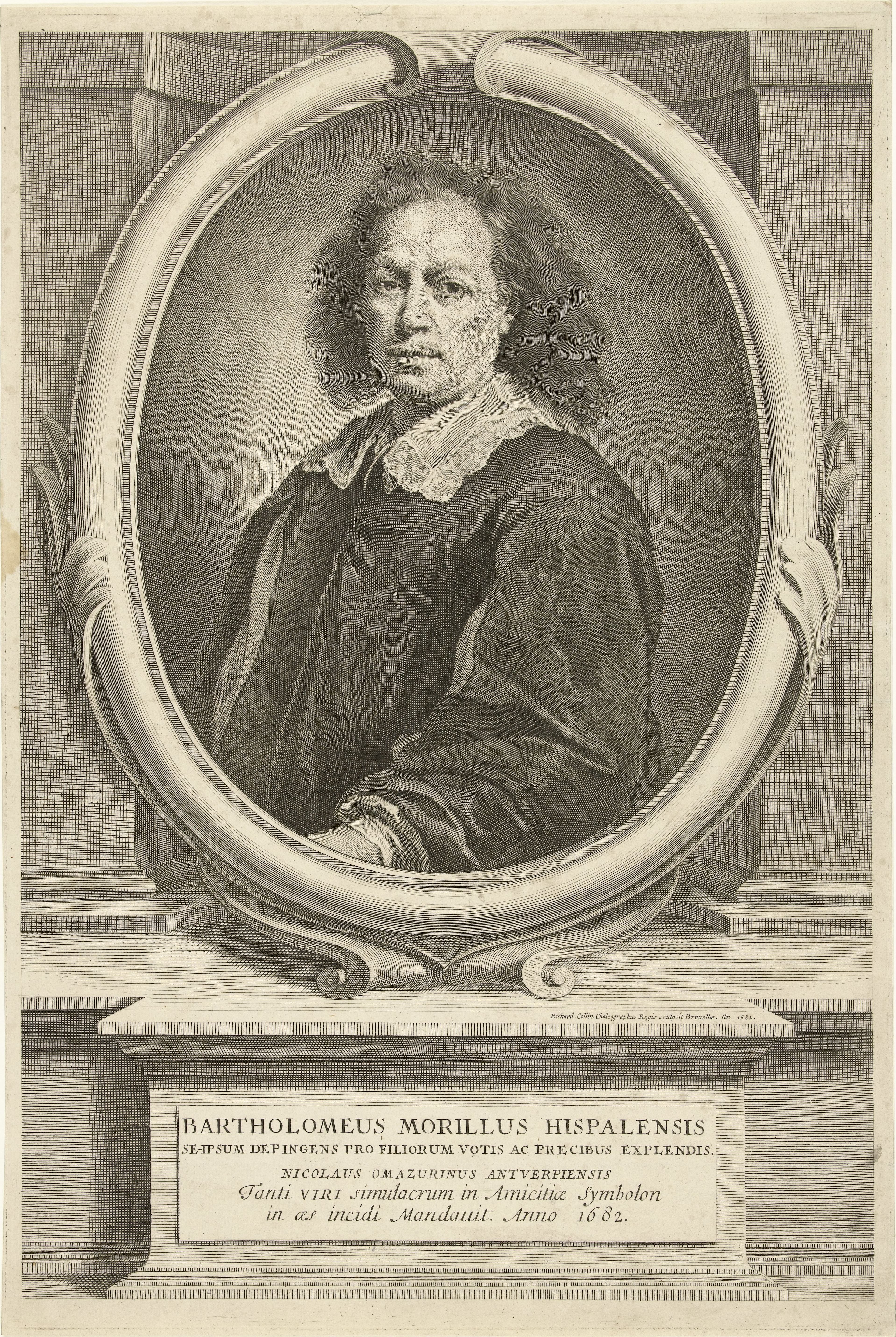Portret van de schilder Bartolomé Esteban Murillo