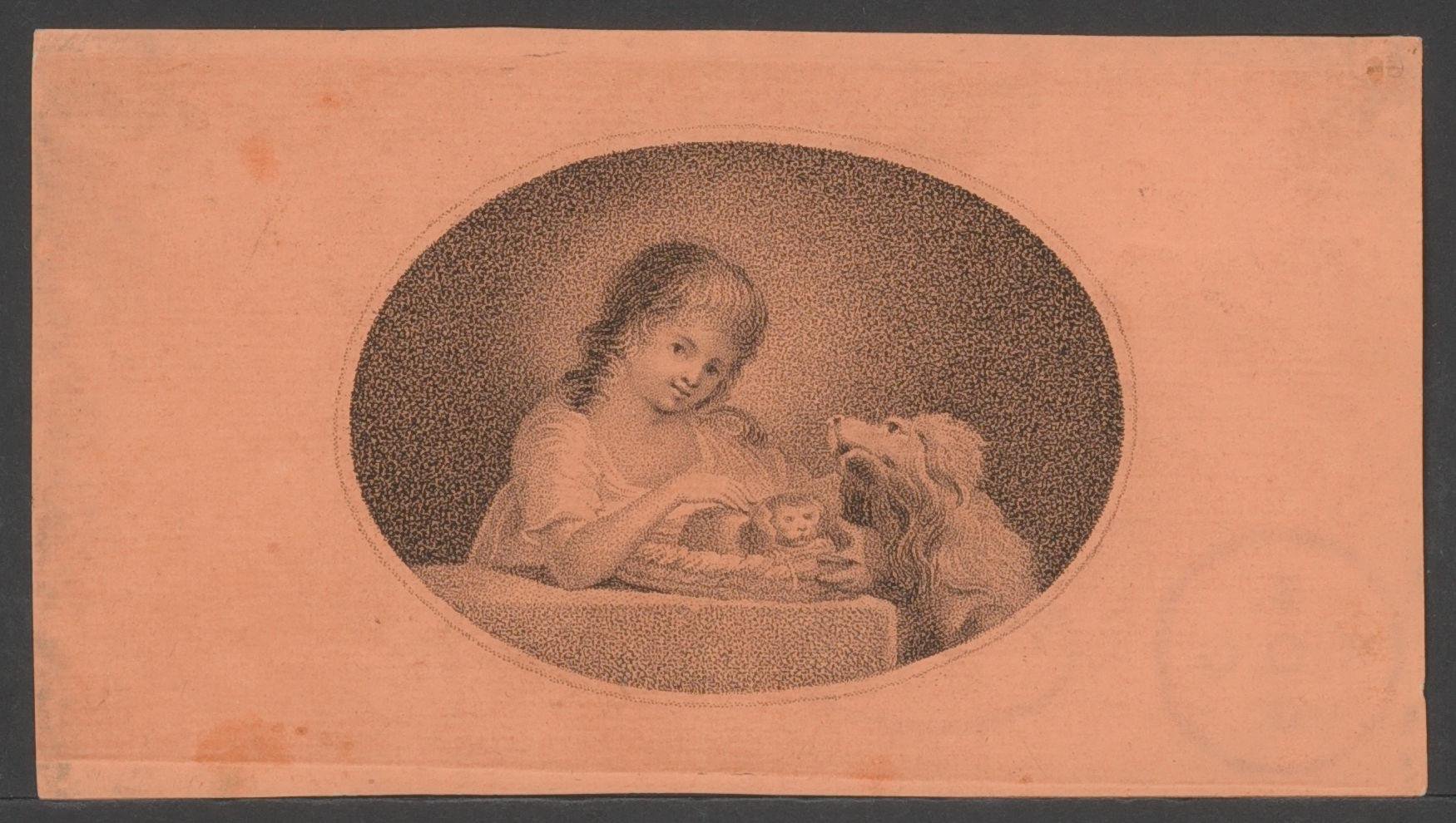 Meisje met twee honden
