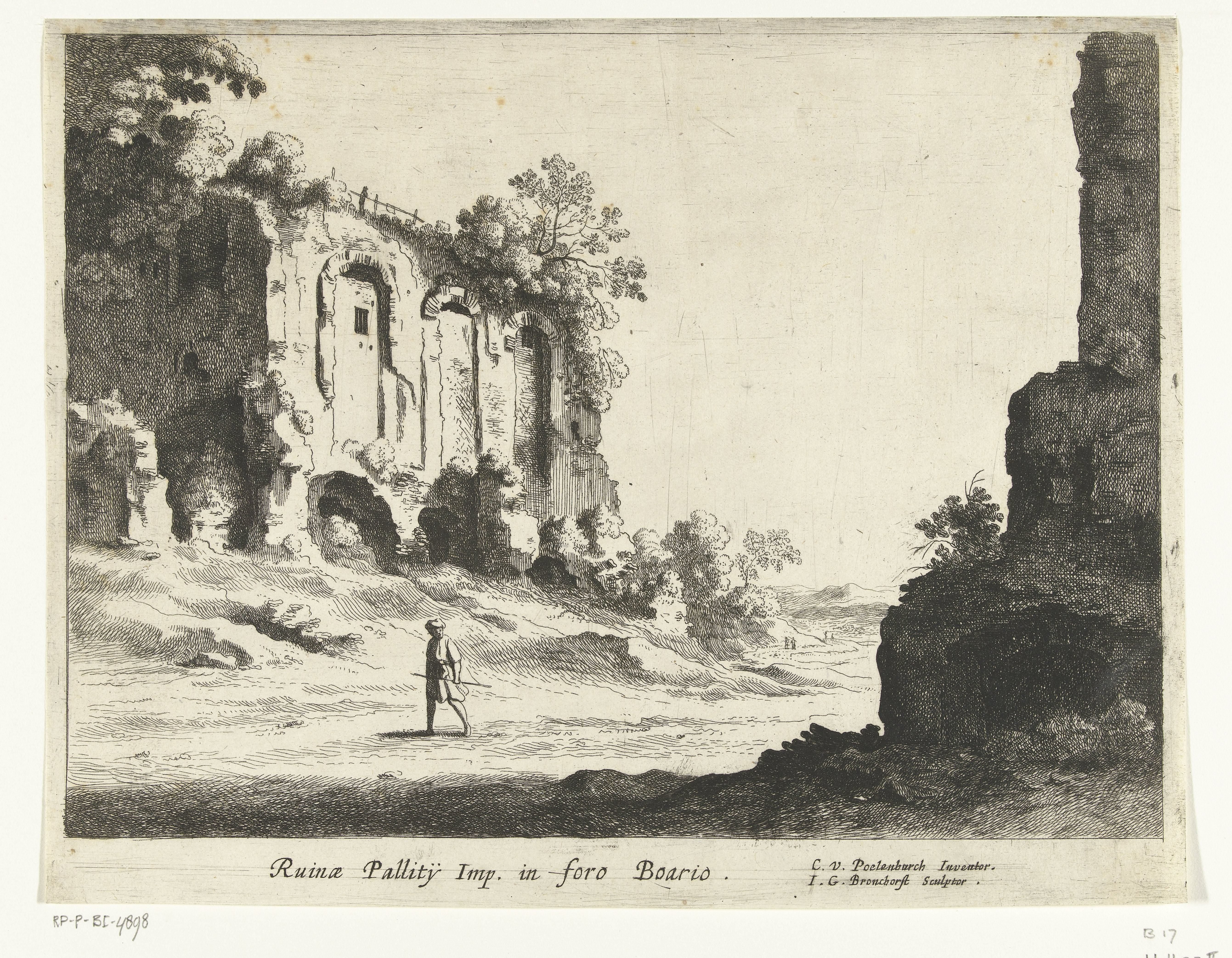 Ruïne van een paleis