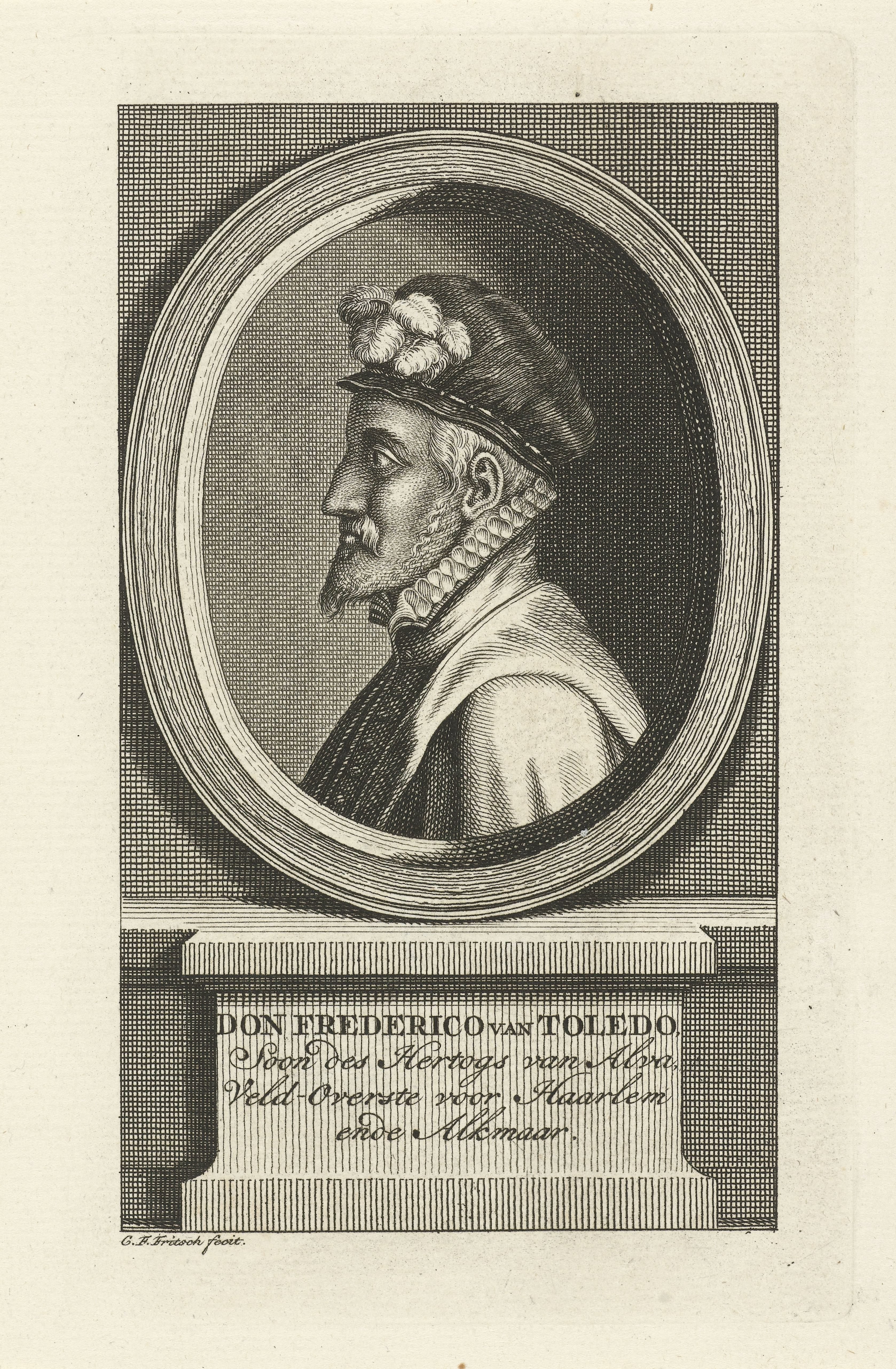 Portret van Fadrique Álvarez de Toledo
