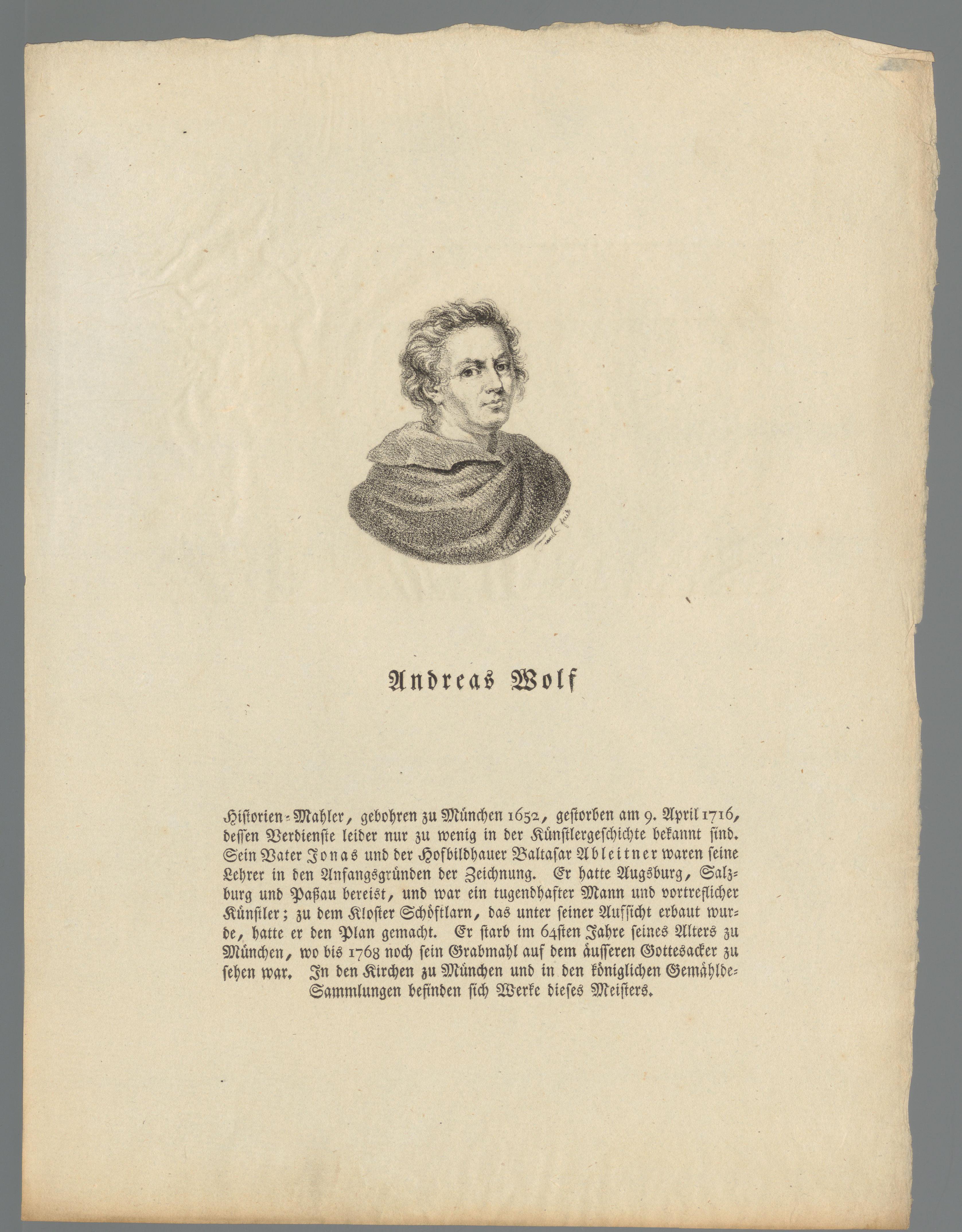 Portret van Andreas Wolf