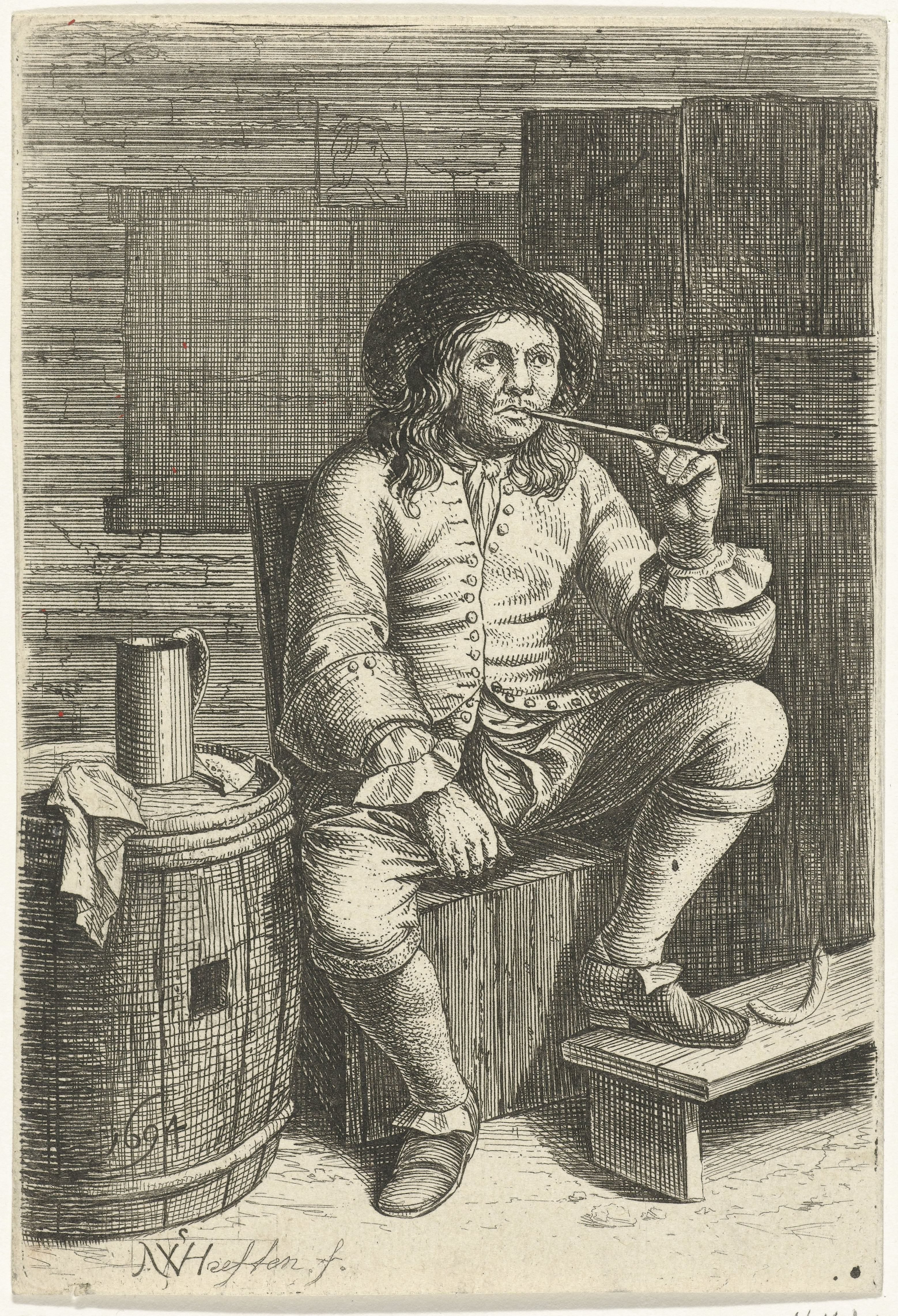 Rokende man