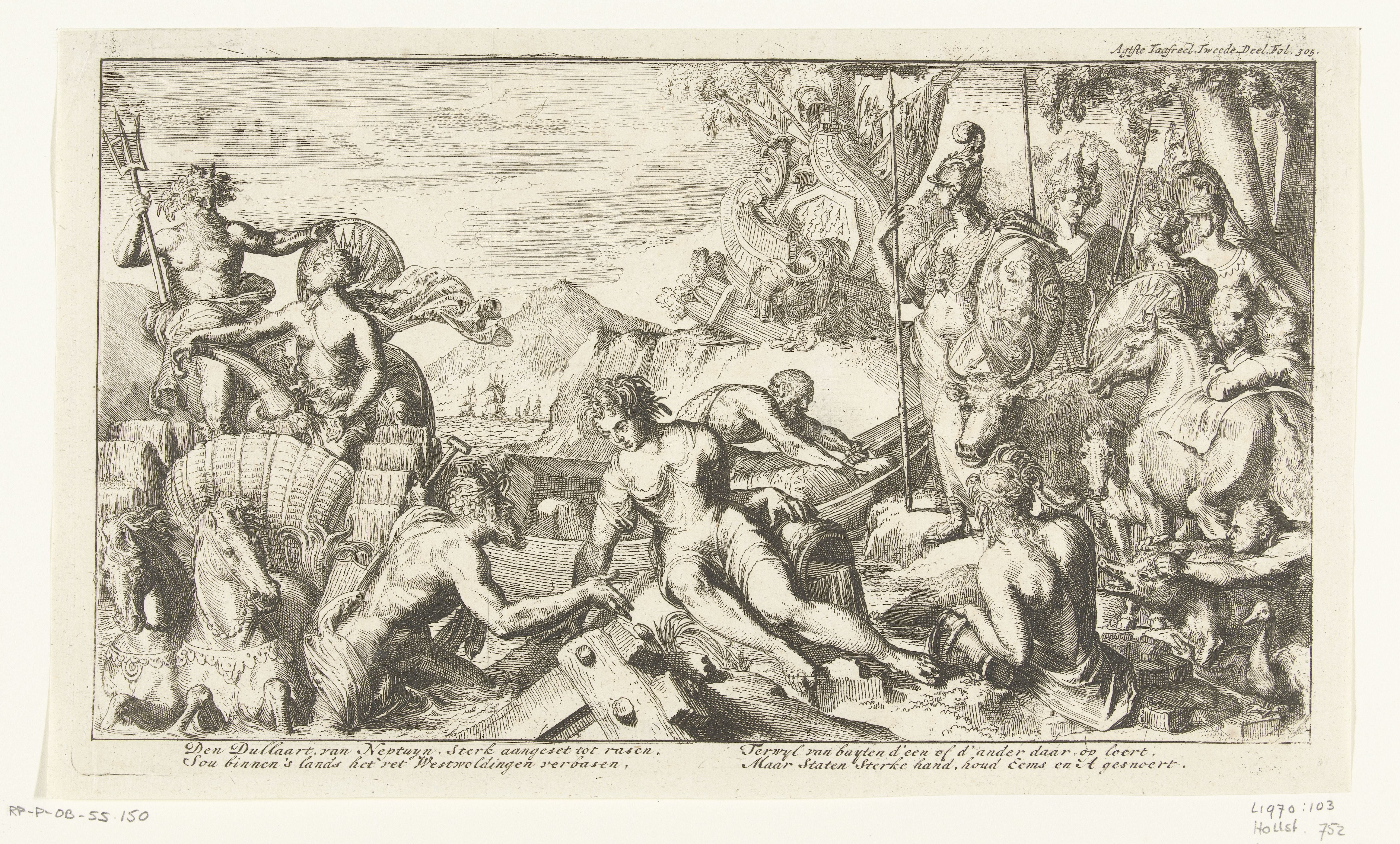 Allegorie op Oost-Friesland