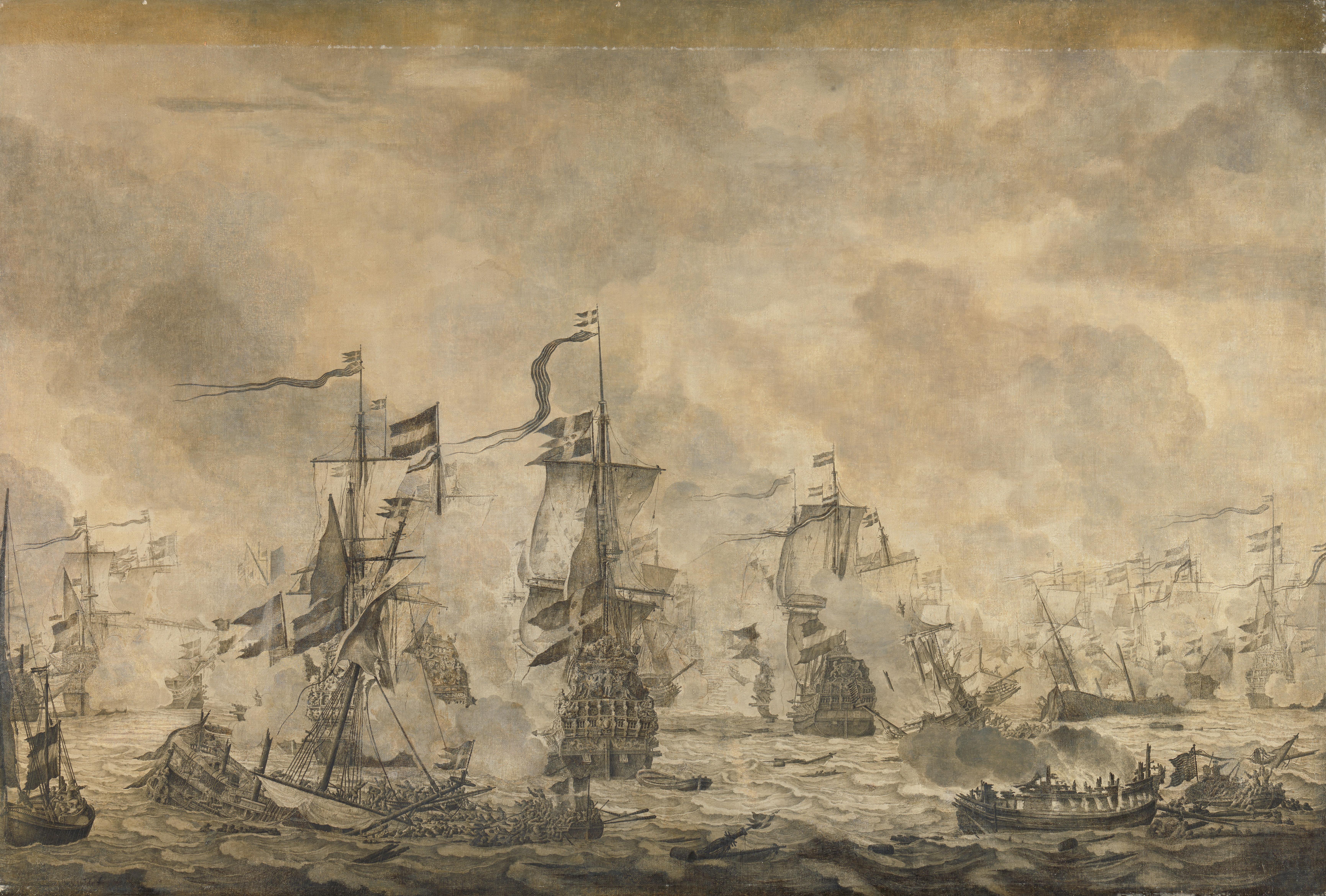 Battle between the Dutch and Swedish Fleets, in the Sound, 8 November 1658