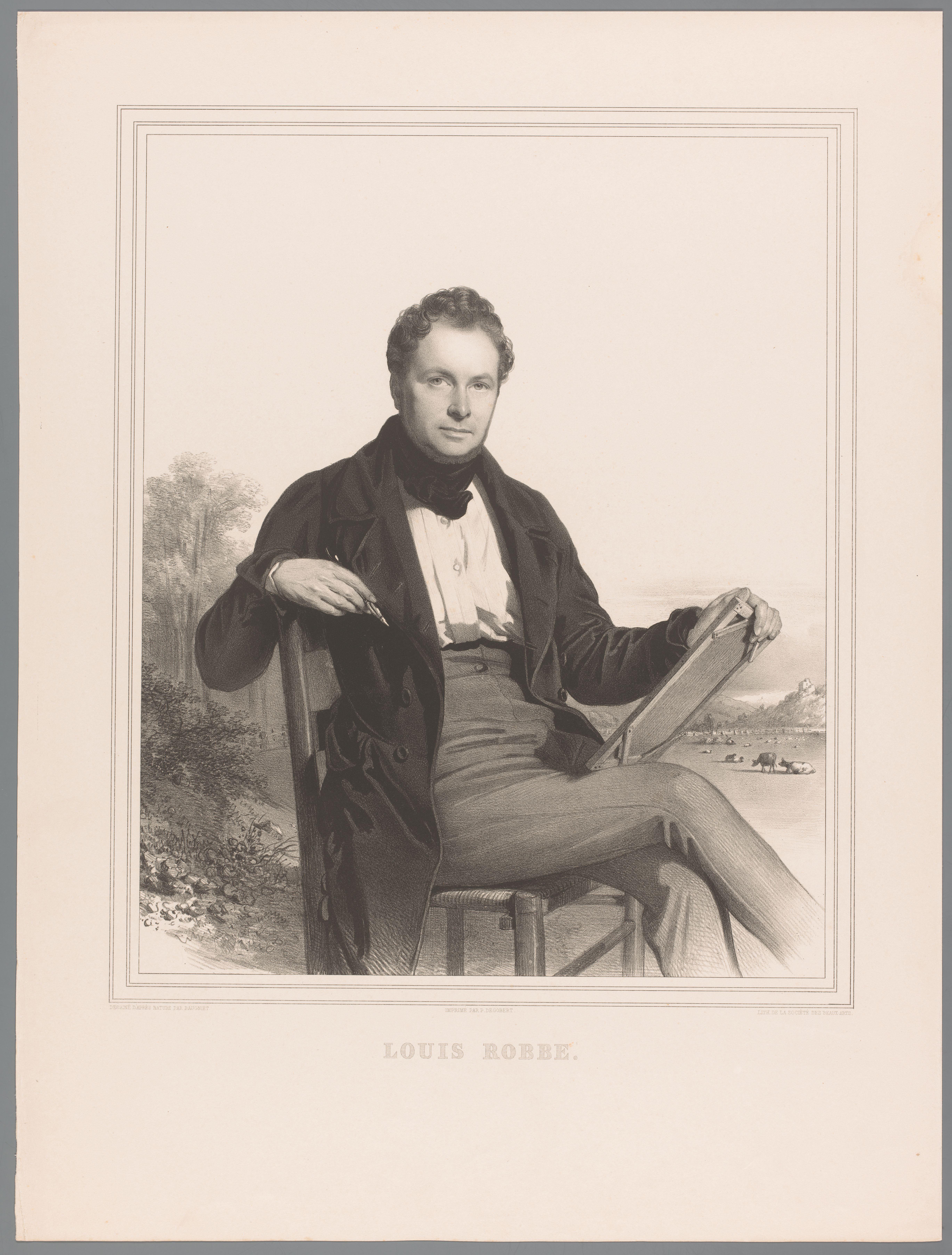 Portret van Louis Robbe