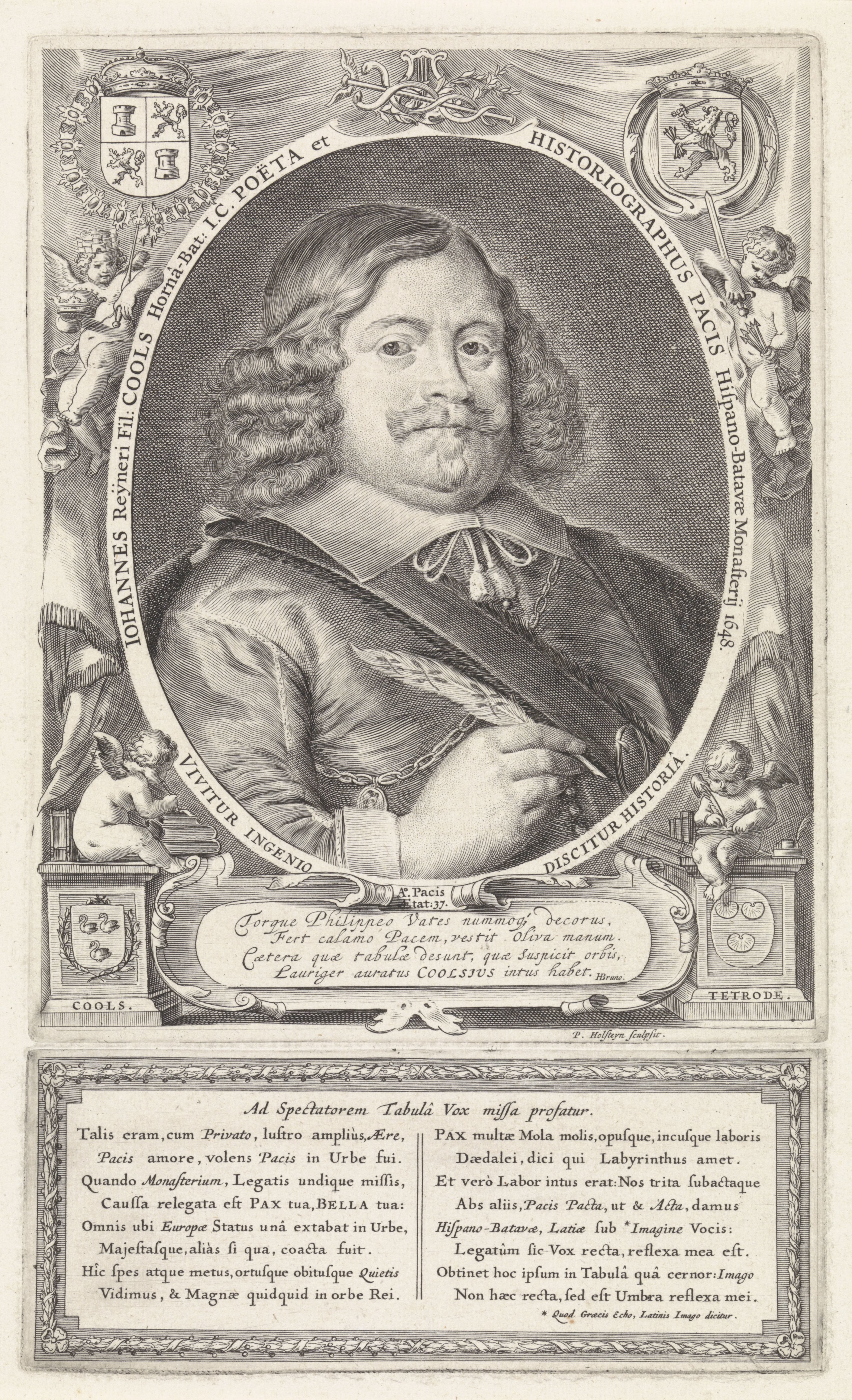Portret van Joannes Cools