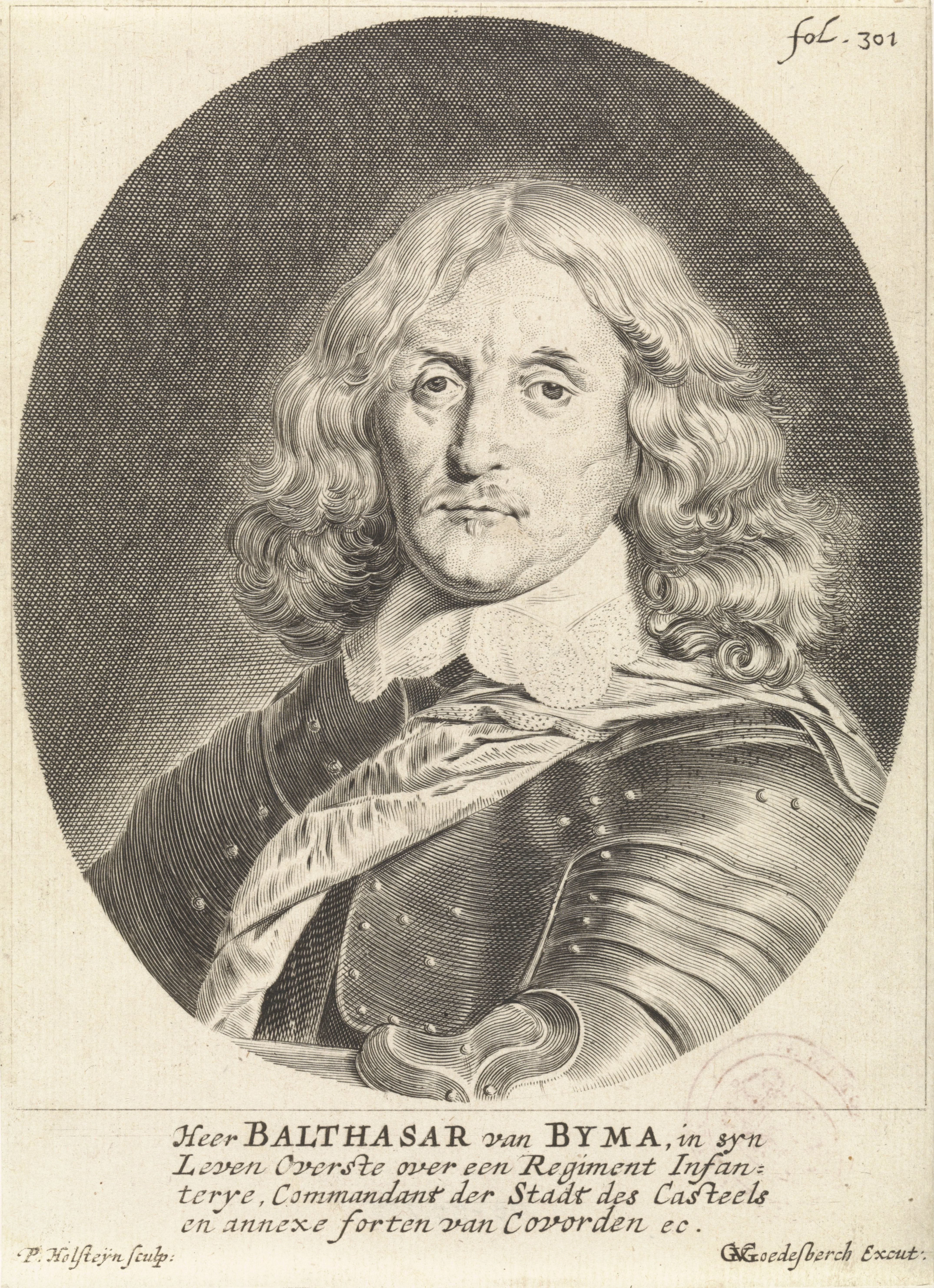 Portret van Balthasar van Bijma