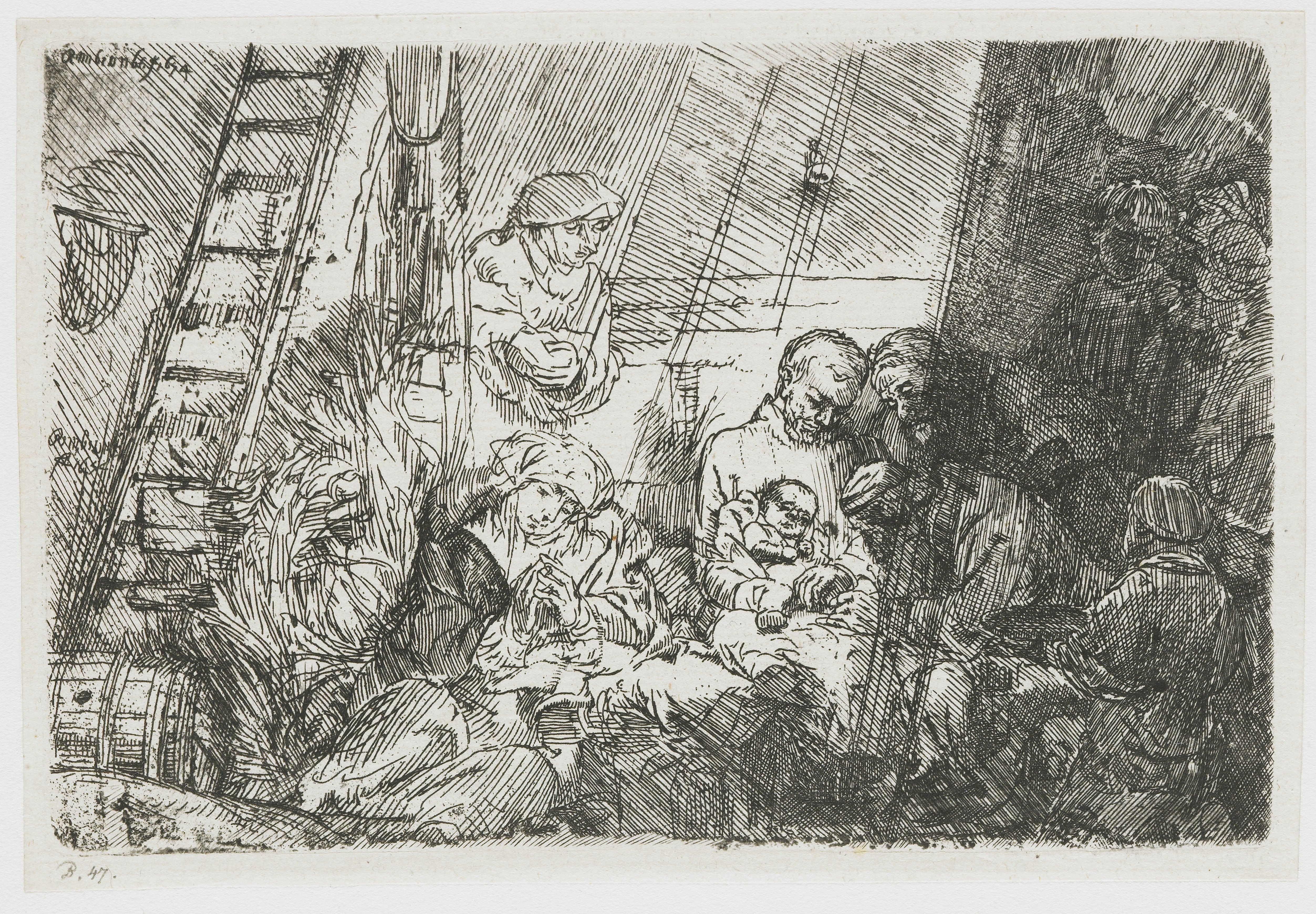 The circumcision in the stable