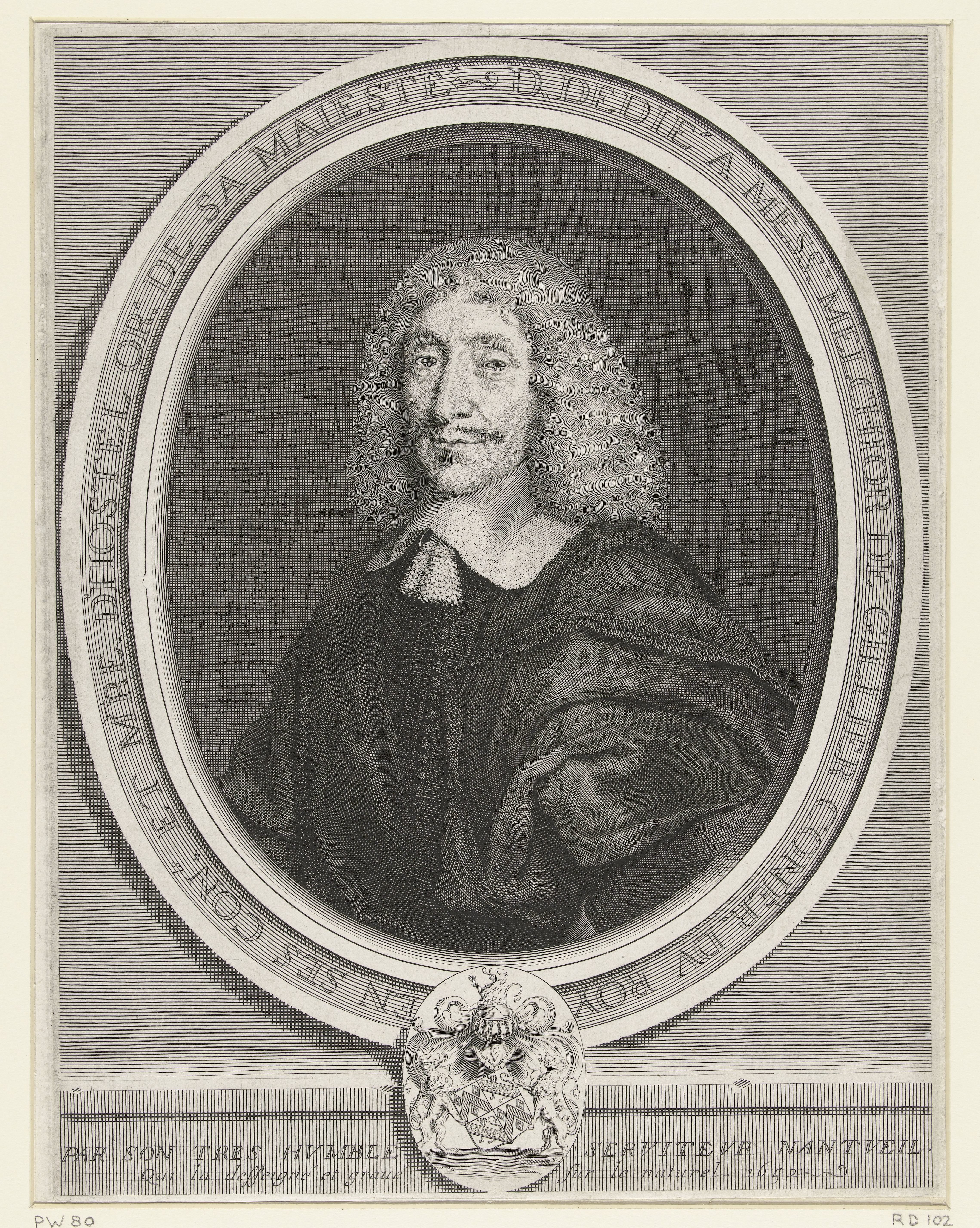 Portret van Melchior de Gillier