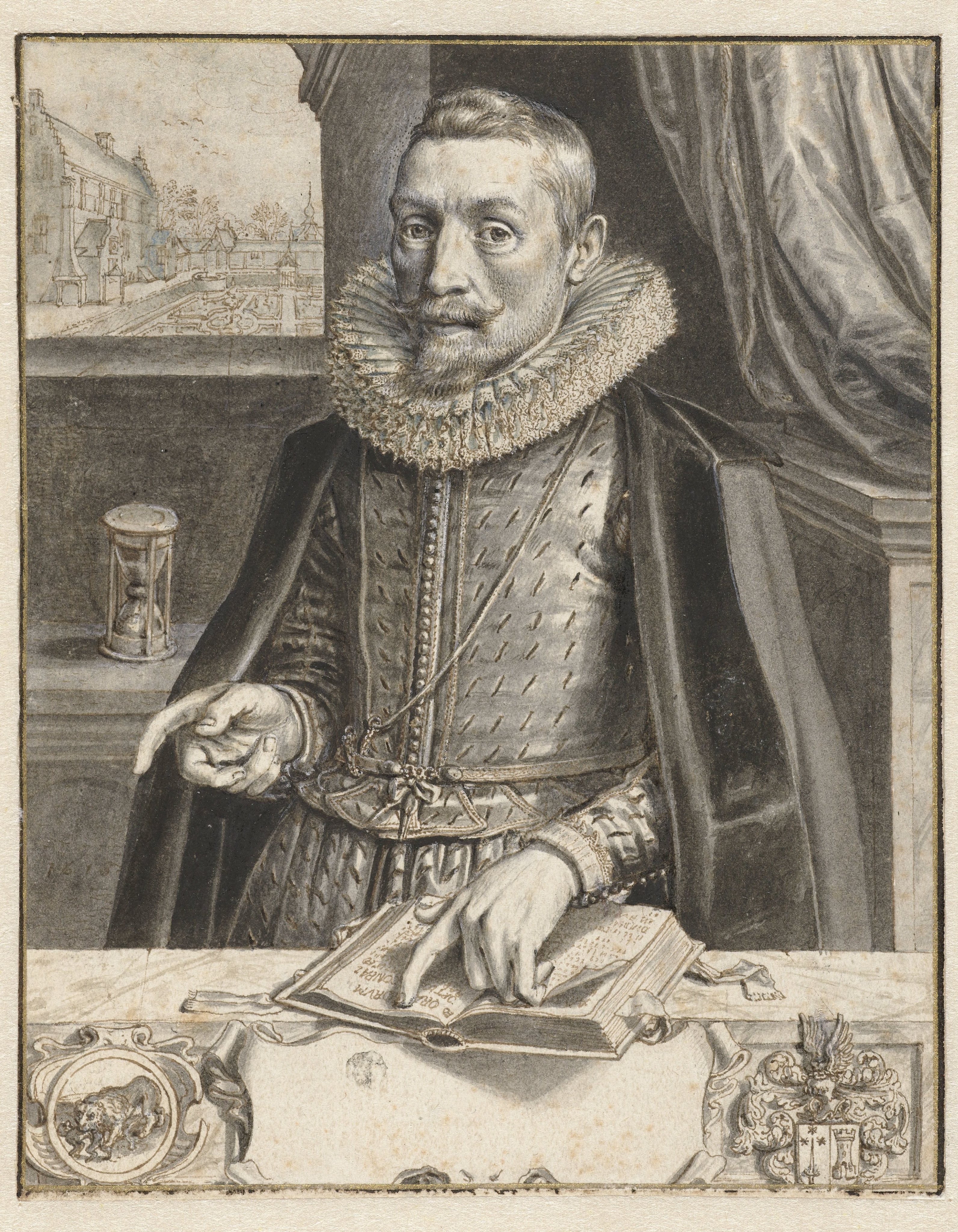 Portrait of Jacob Cats