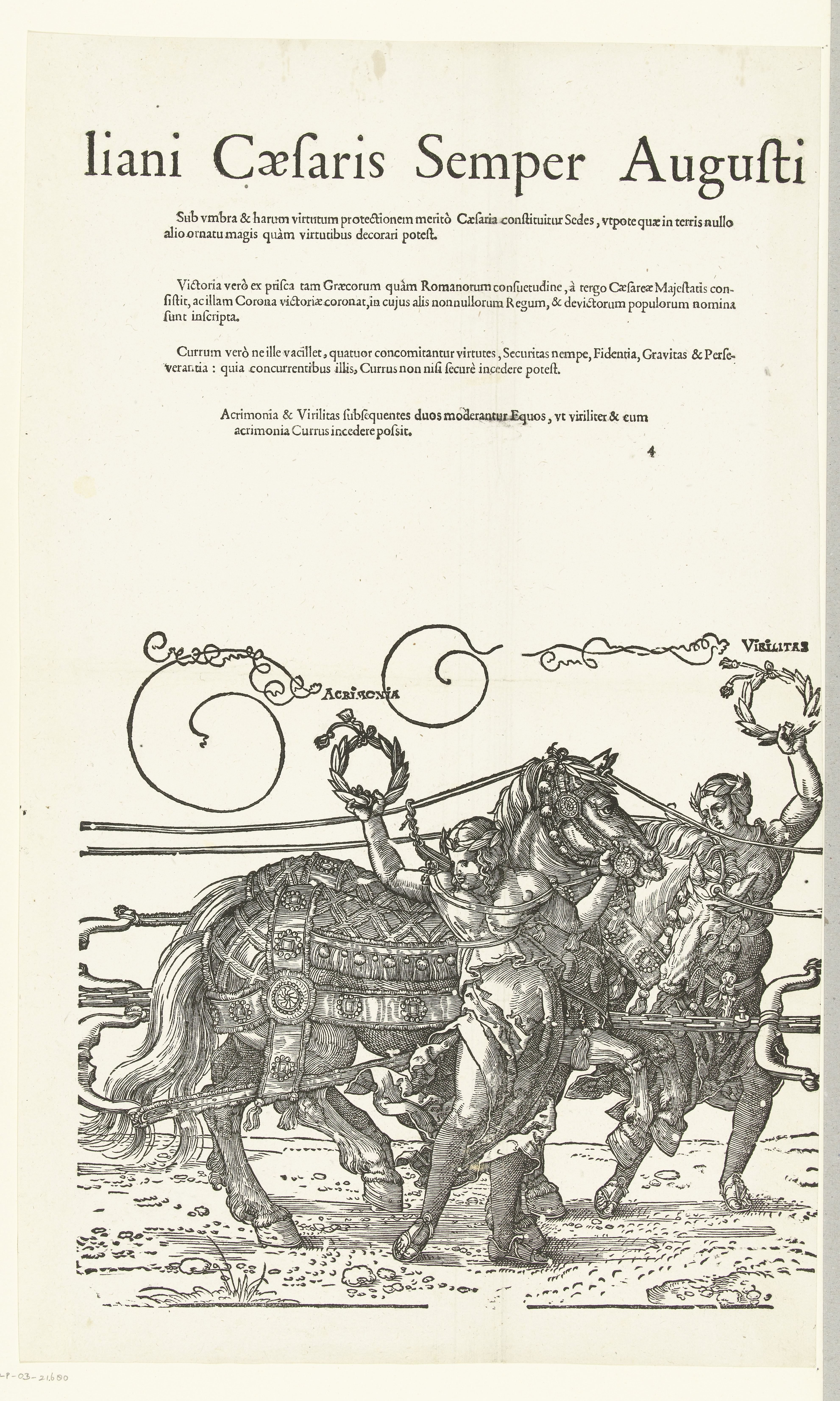 Triomfwagen van keizer Maximiliaan I
