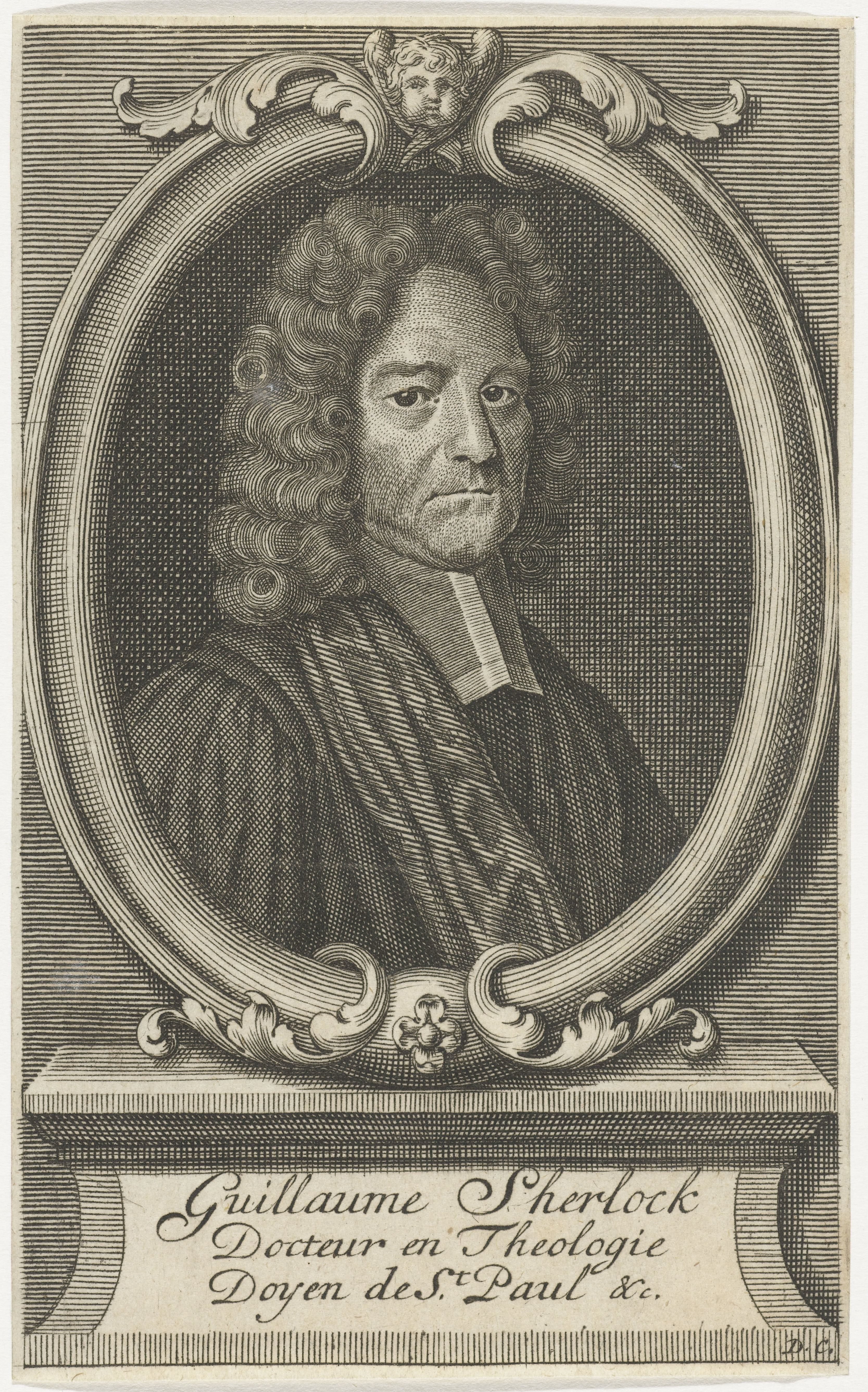 Portret van William Sherlock