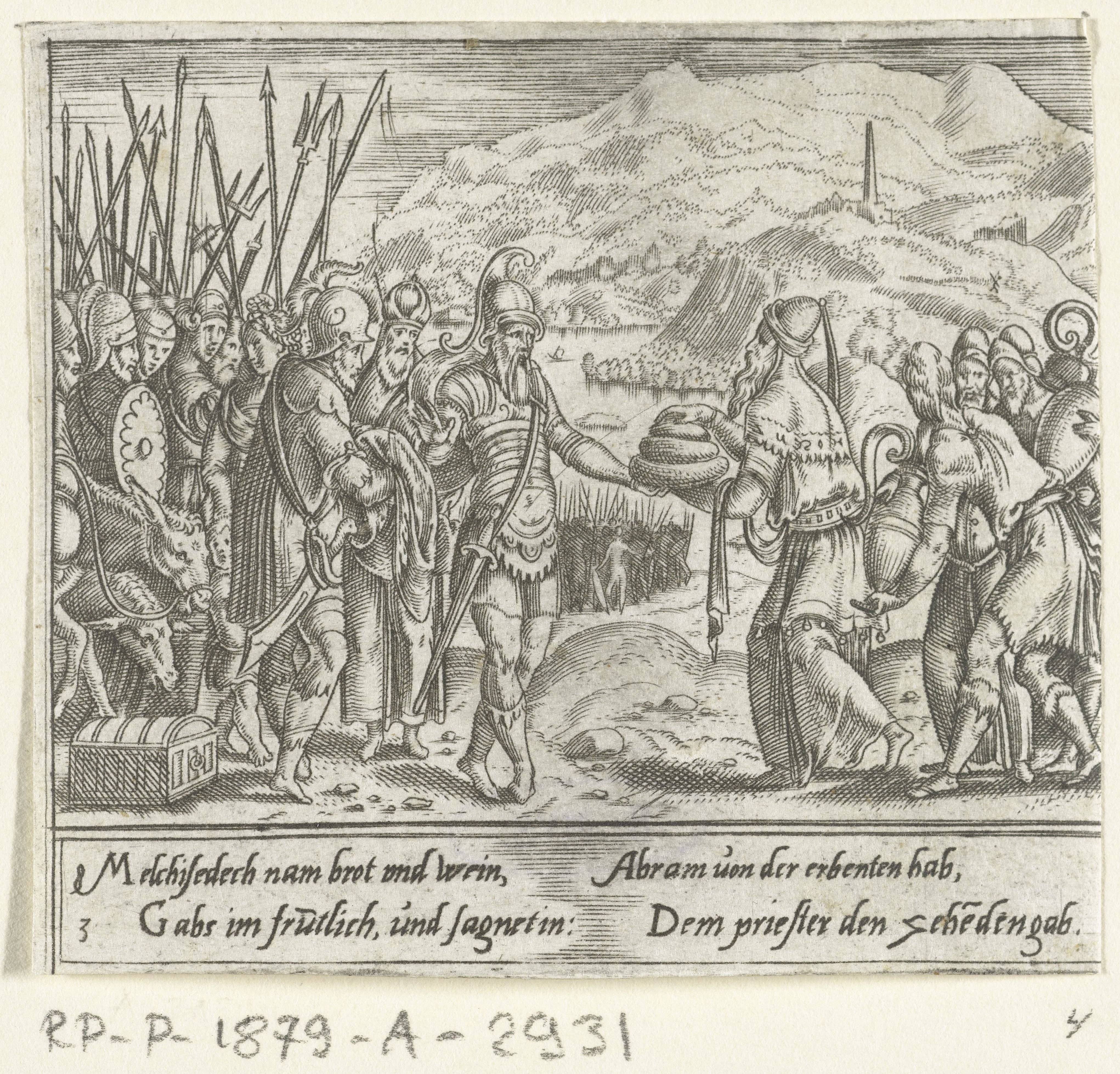 Abraham en Melchisedek