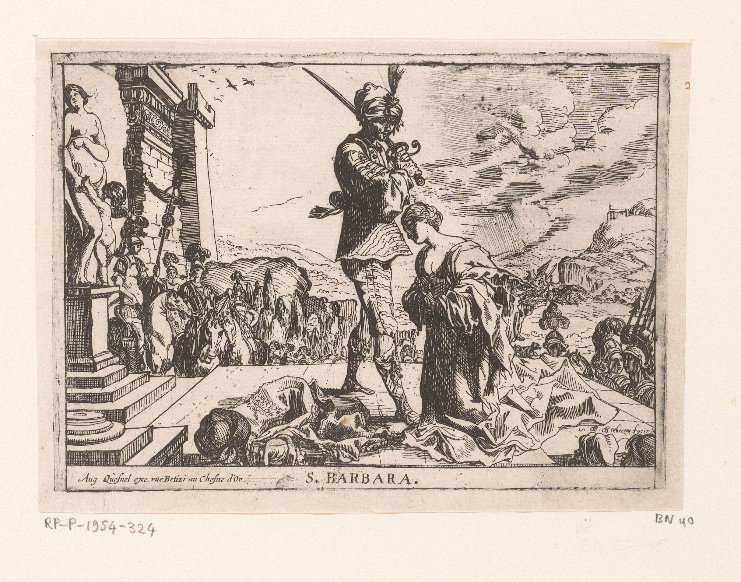 Martelaarschap van de Heilige Barbara