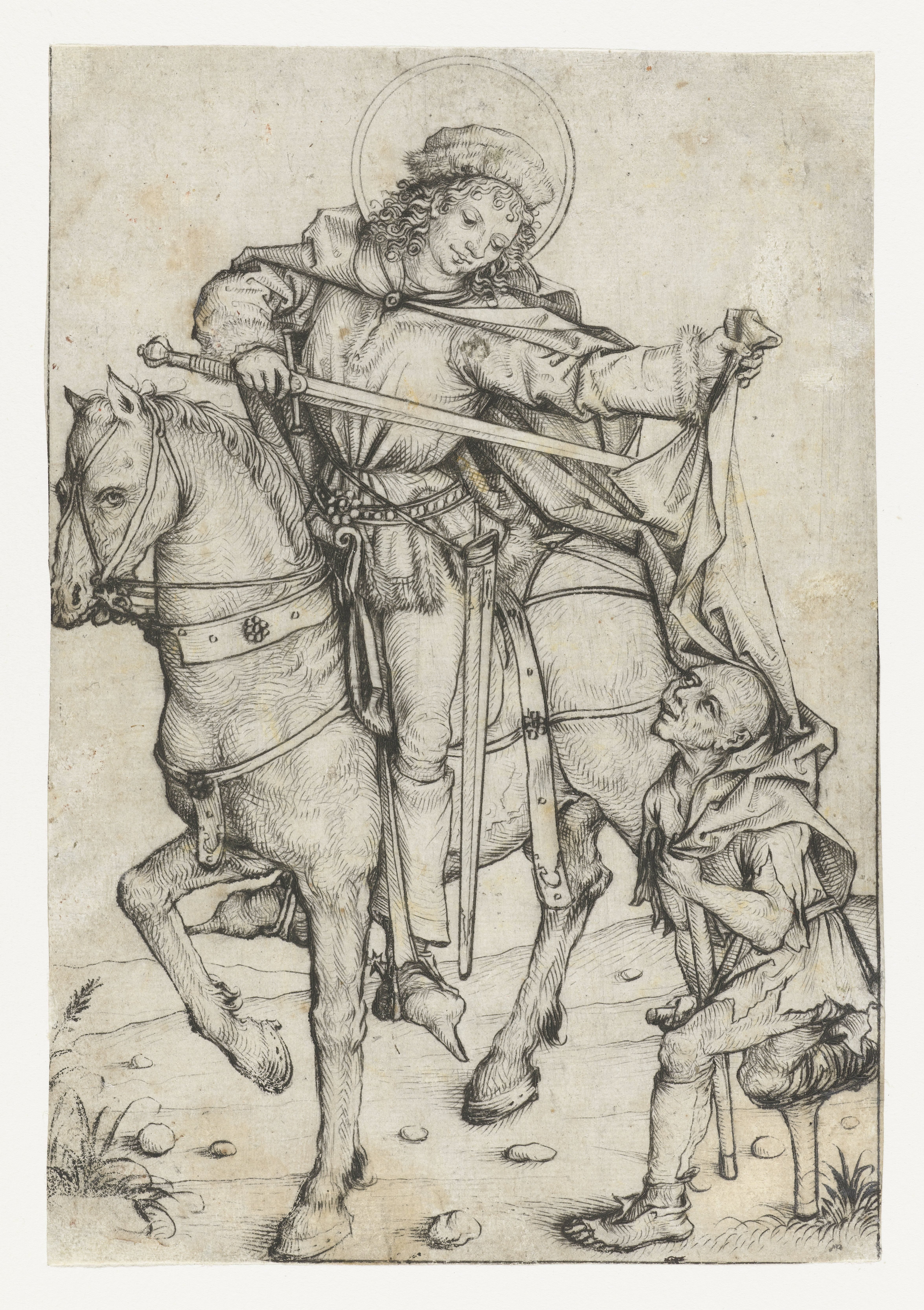 Heilige Maarten te paard