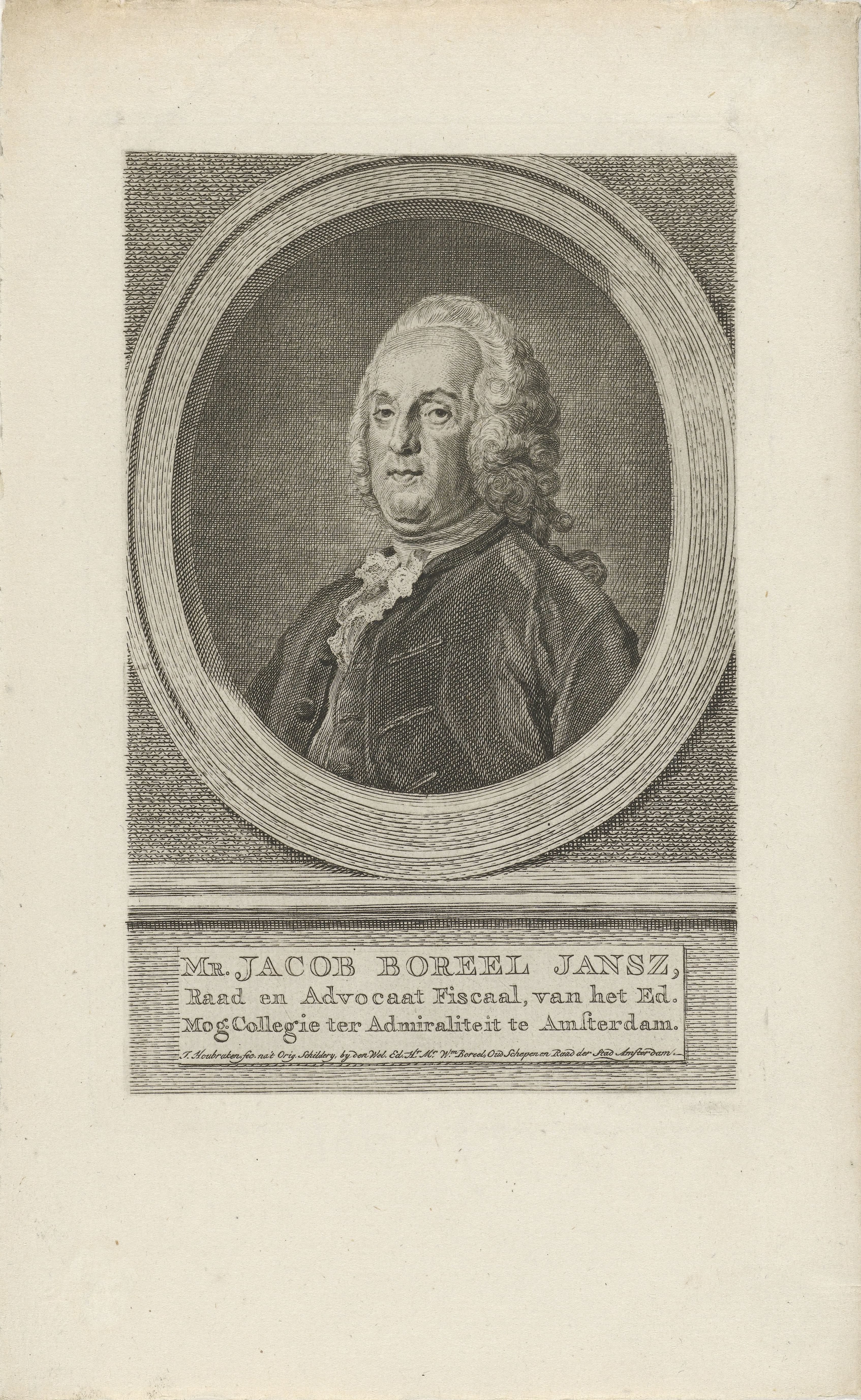 Portret van Jacob Boreel