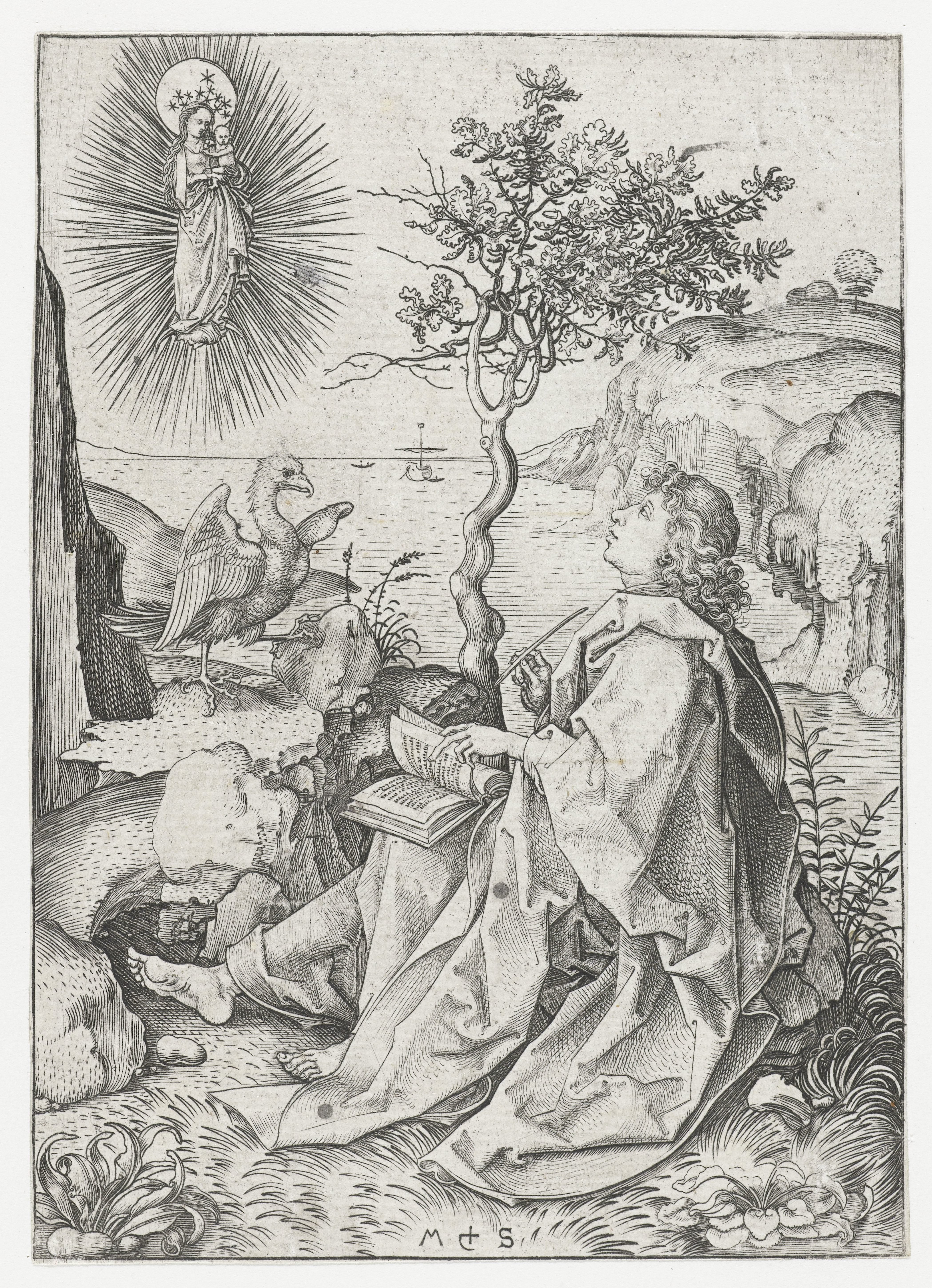Johannes de Evangelist op Patmos