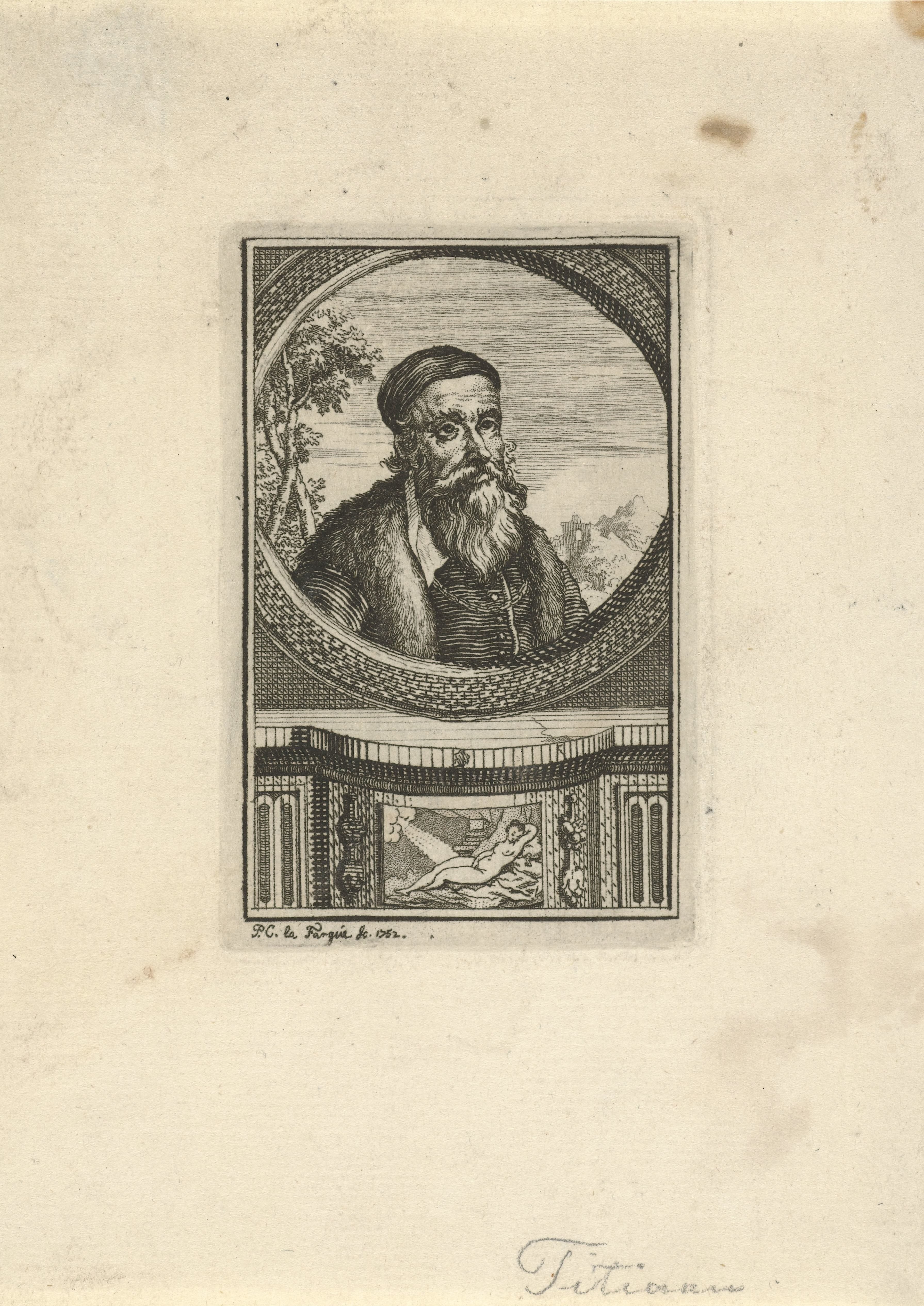 Portret van Titiaan