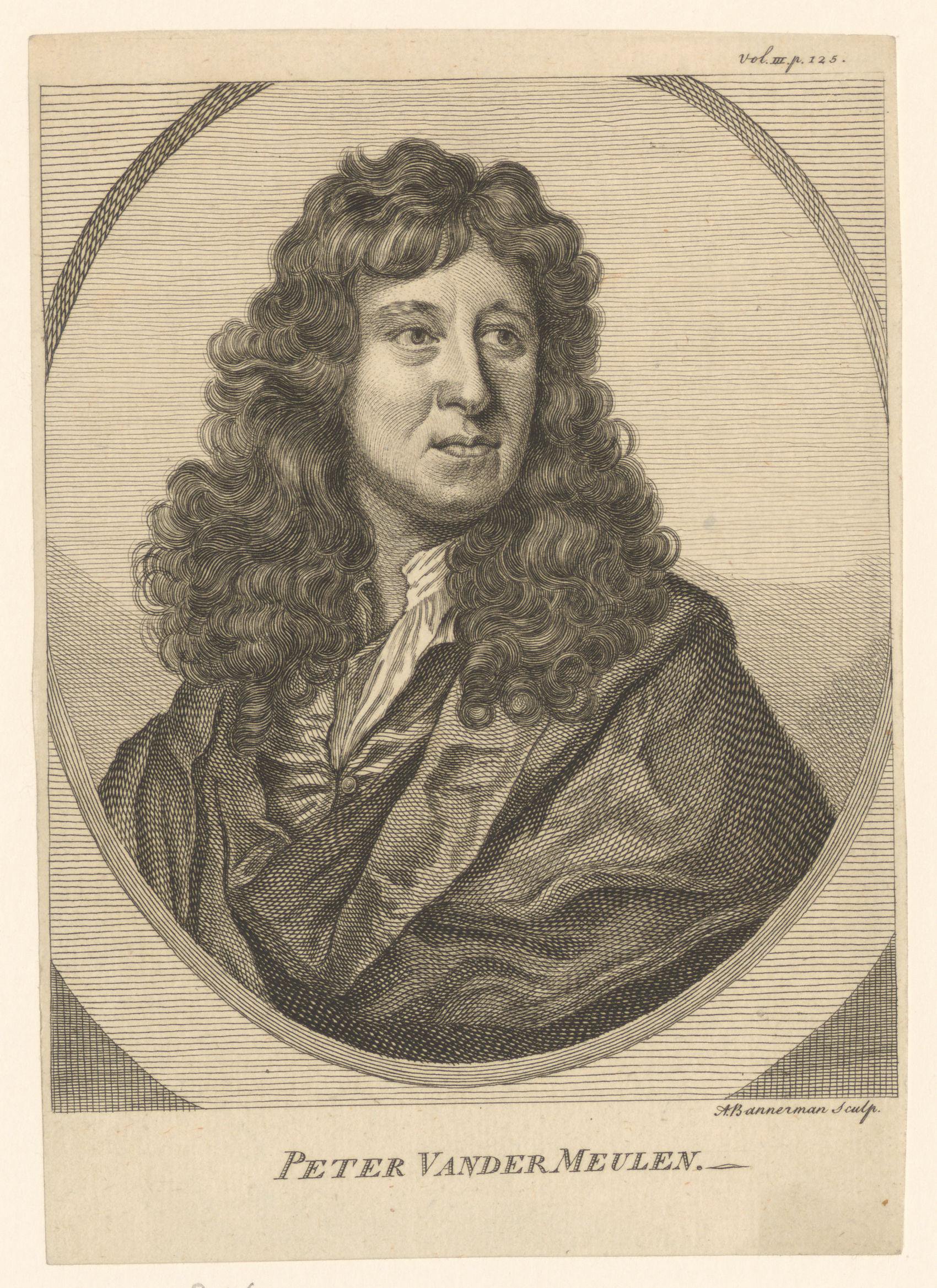 Portret van Pieter van der Meulen