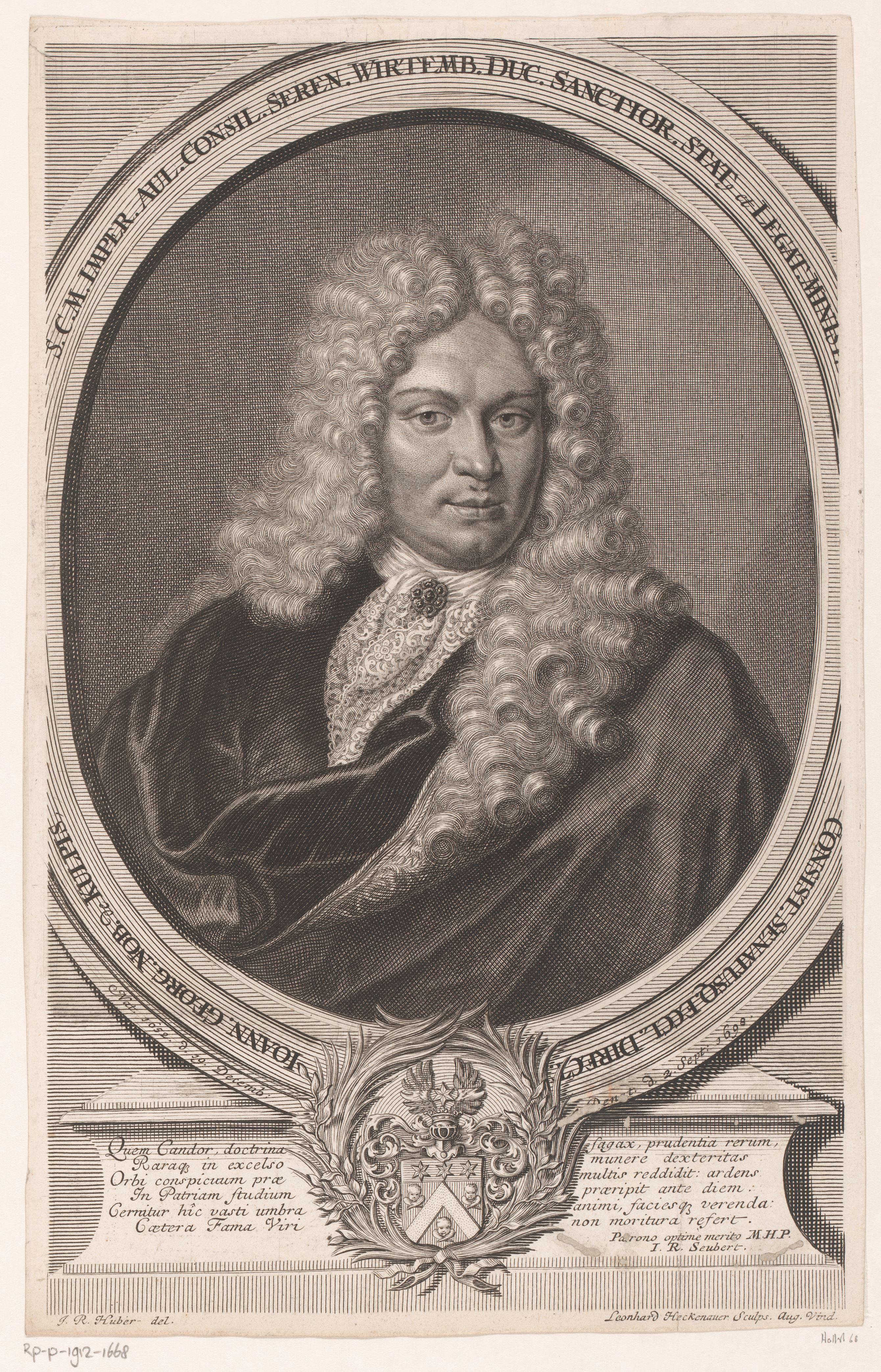 Portret van Johann Georg von Kulpis