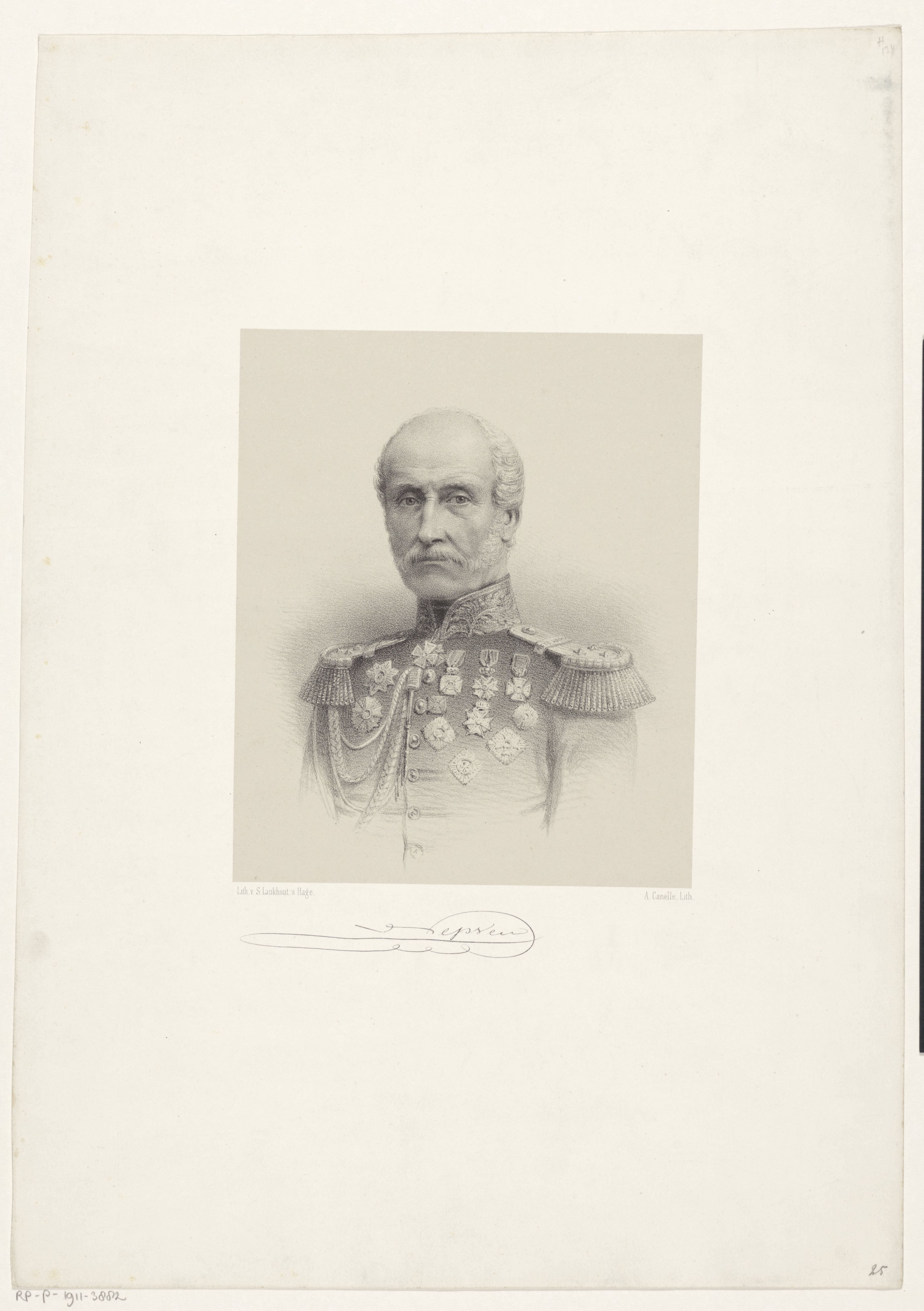 Portret van Charles Nepveu