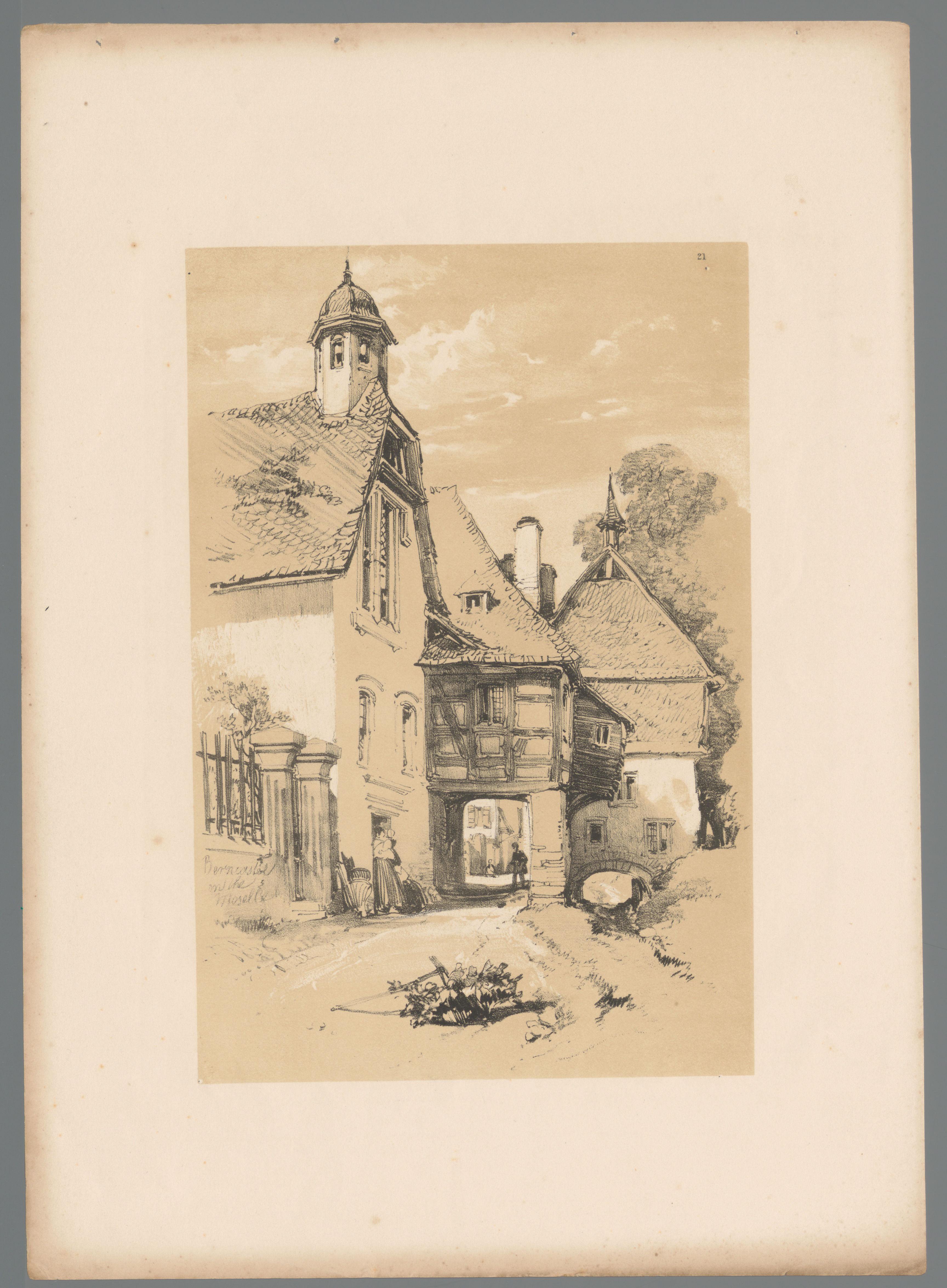 Gezicht op Bernkastel