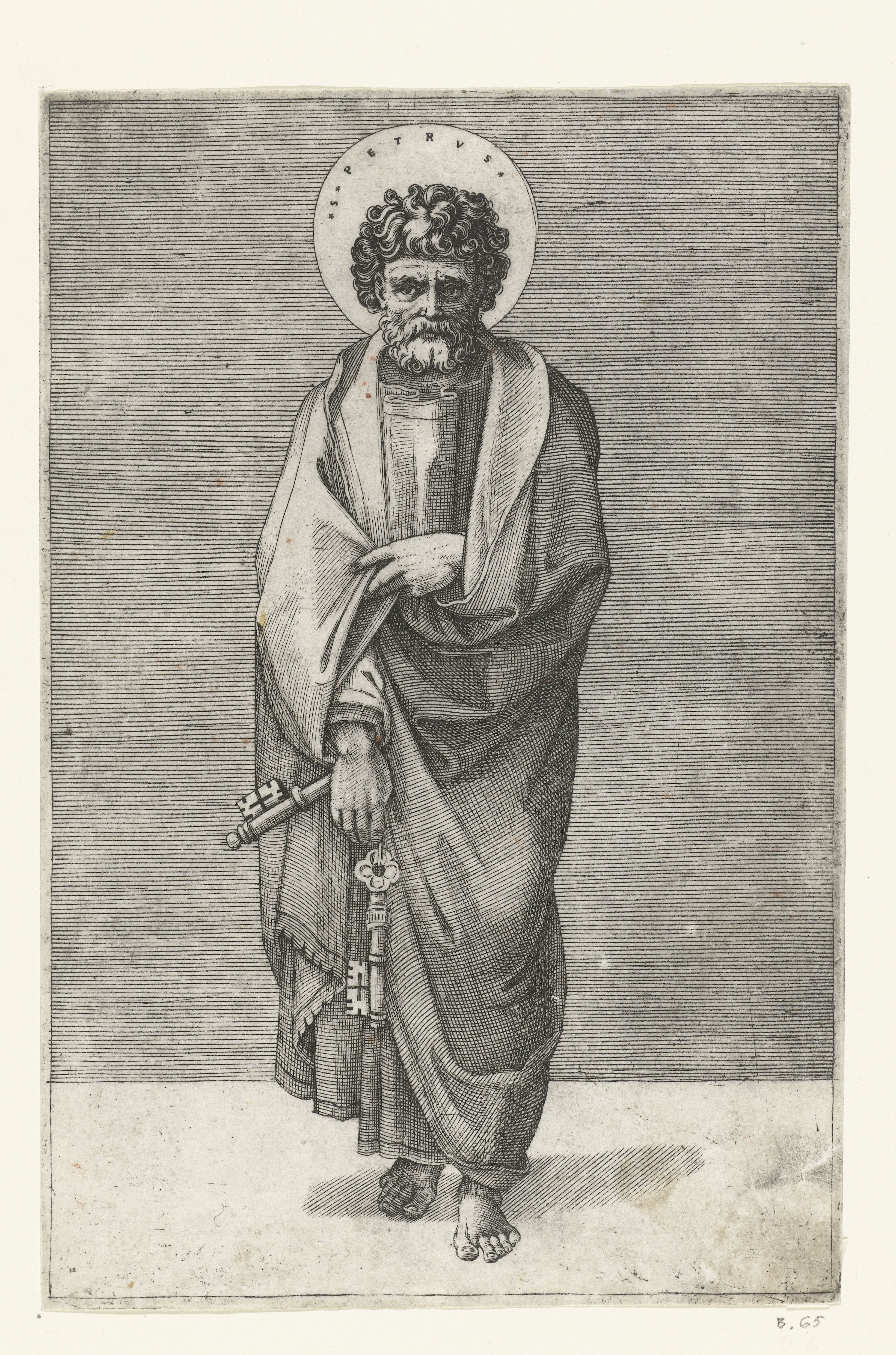 Apostel Petrus met sleutels