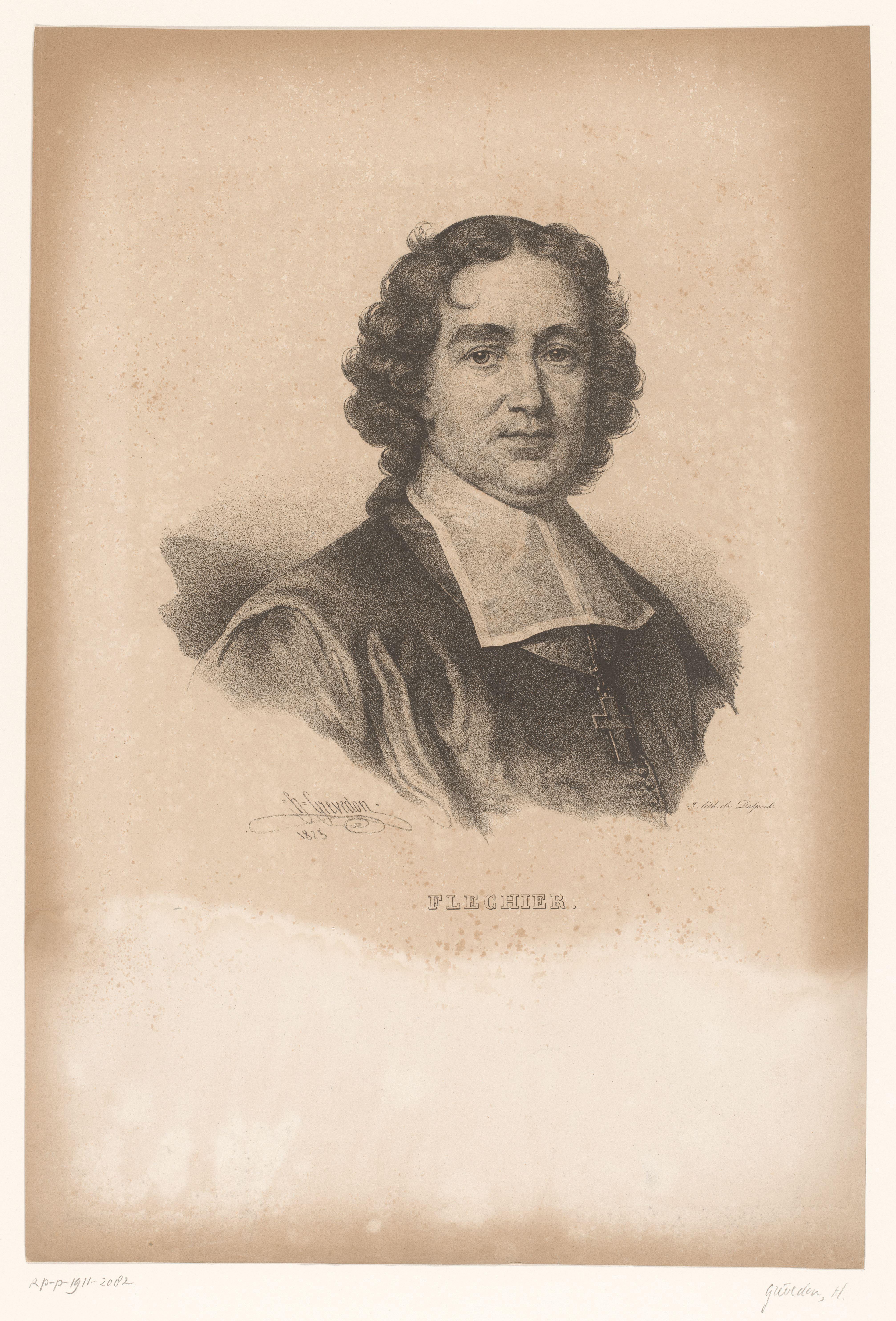 Portret van Esprit Fléchier