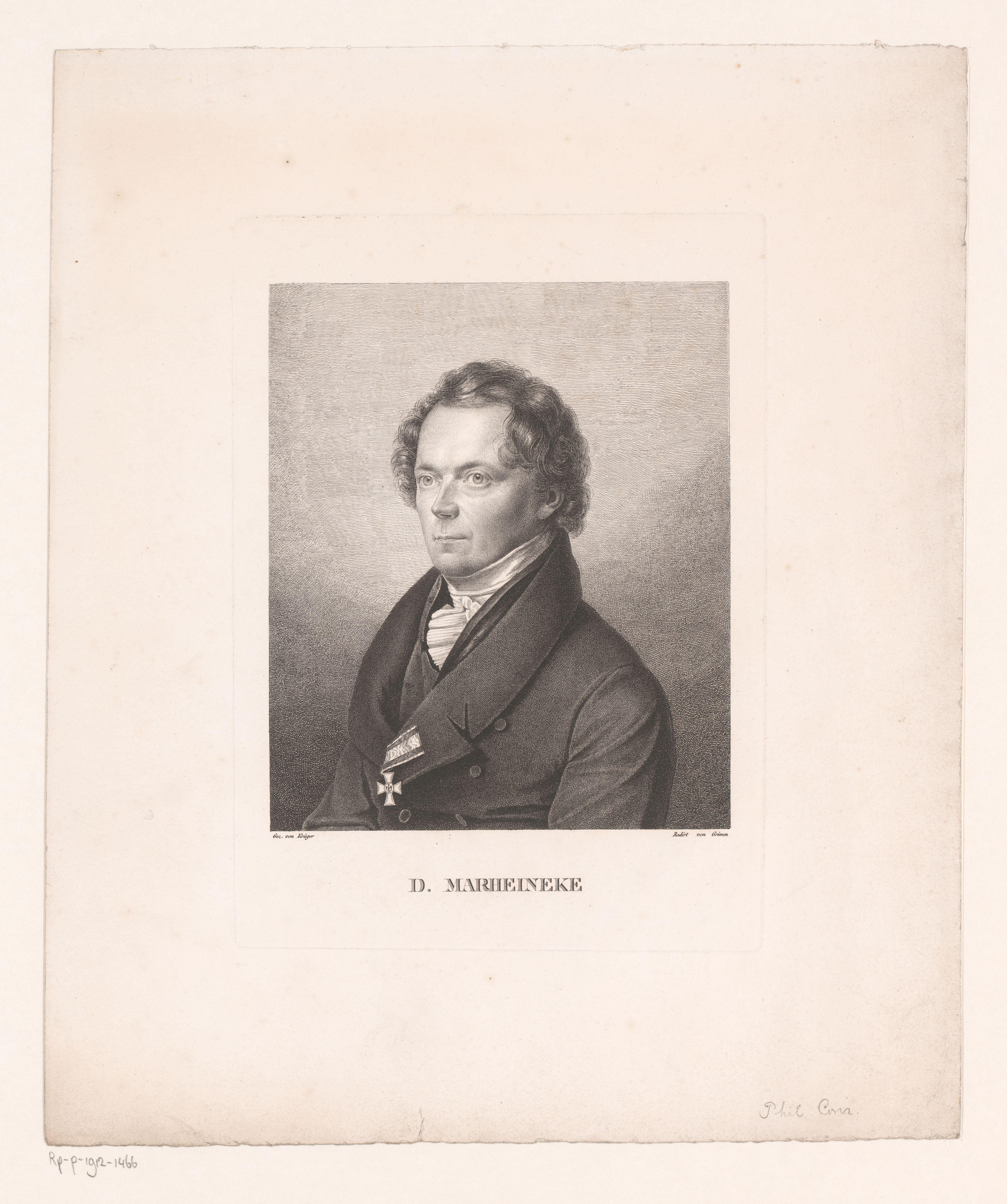 Portret van Gottlob Samuel Roesel