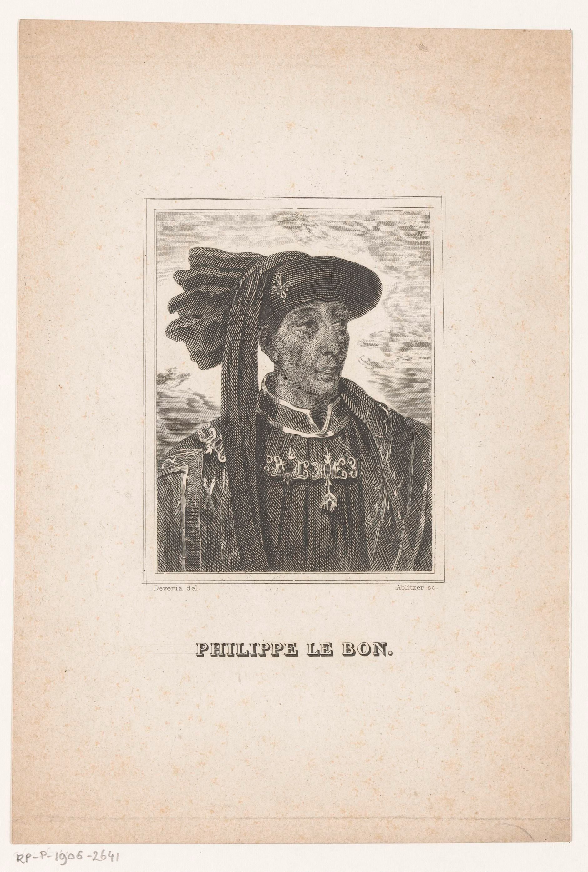 Portret van Filips de Goede