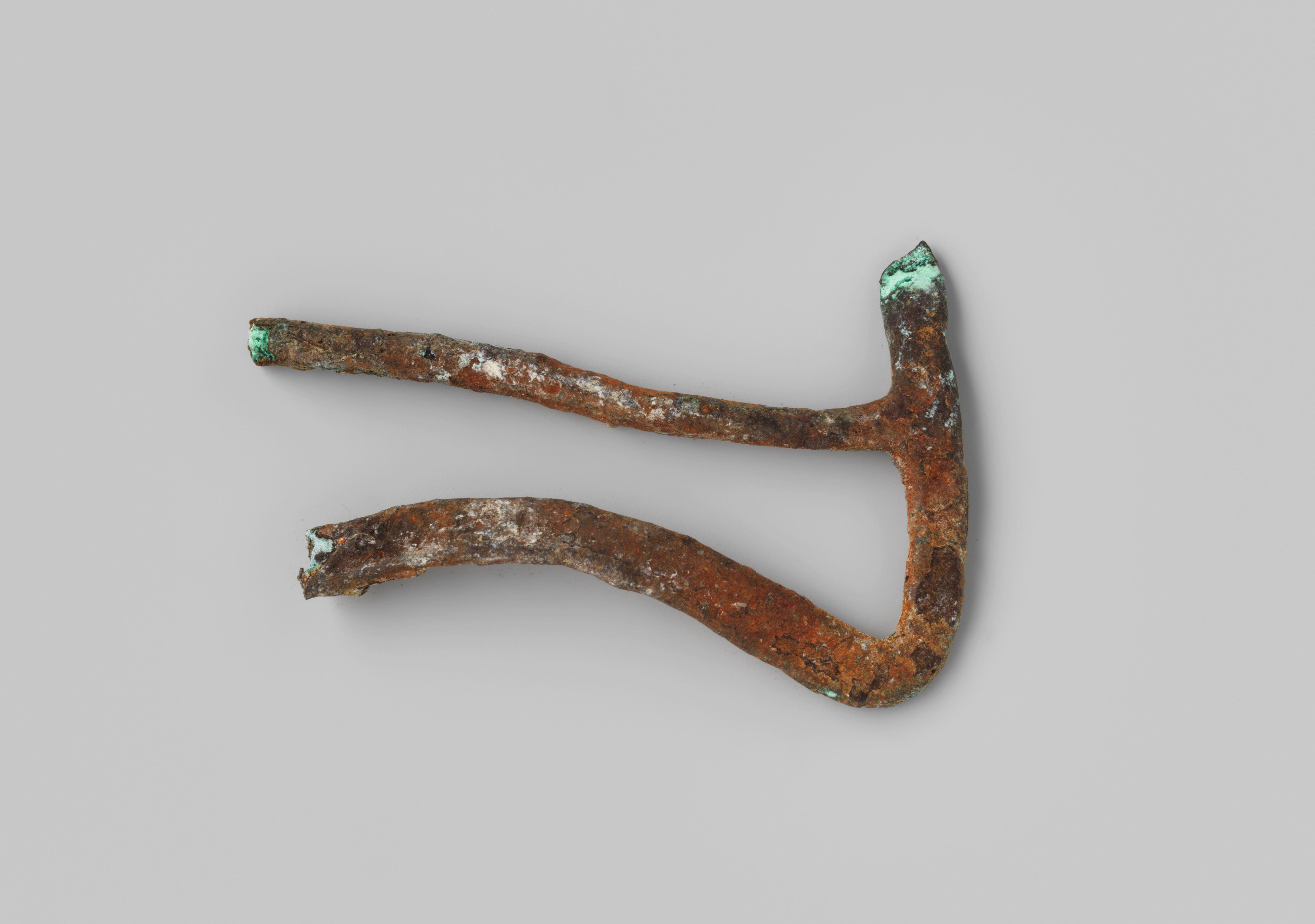 Fragment riemgesp uit het wrak van de Oost-Indiëvaarder Hollandia
