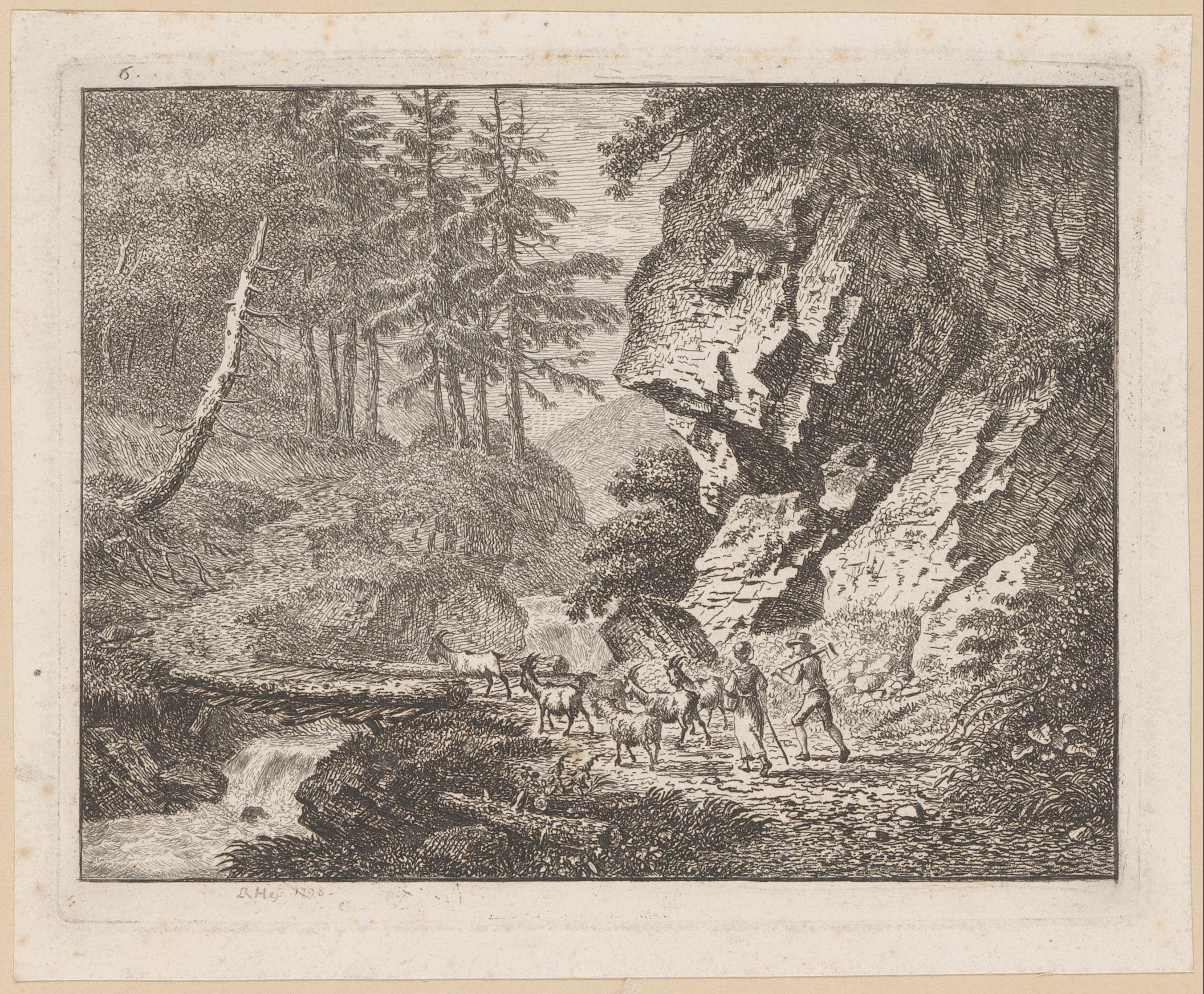 Bergachtig landschap