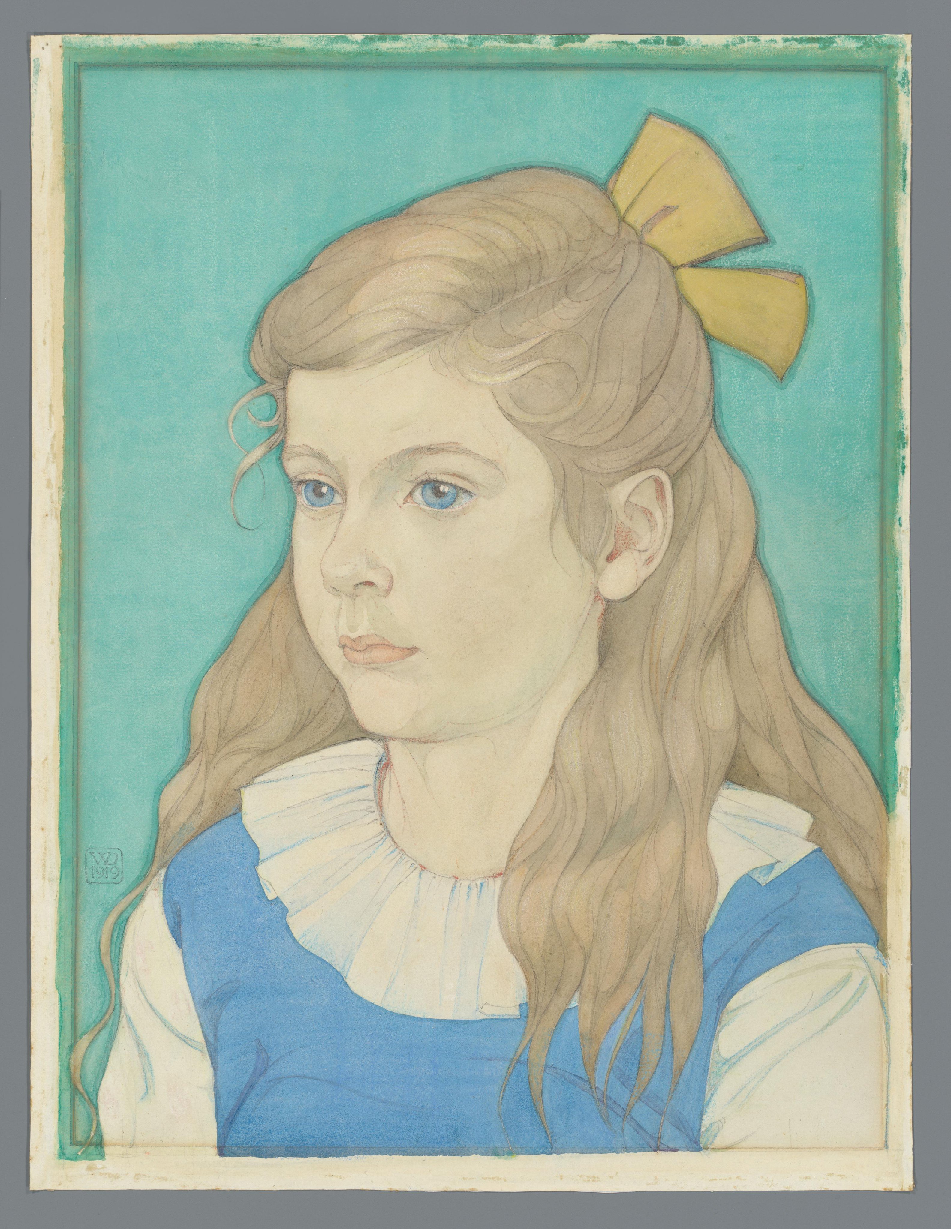 Portret van Madeleine Eulalie Land (1912-1991)