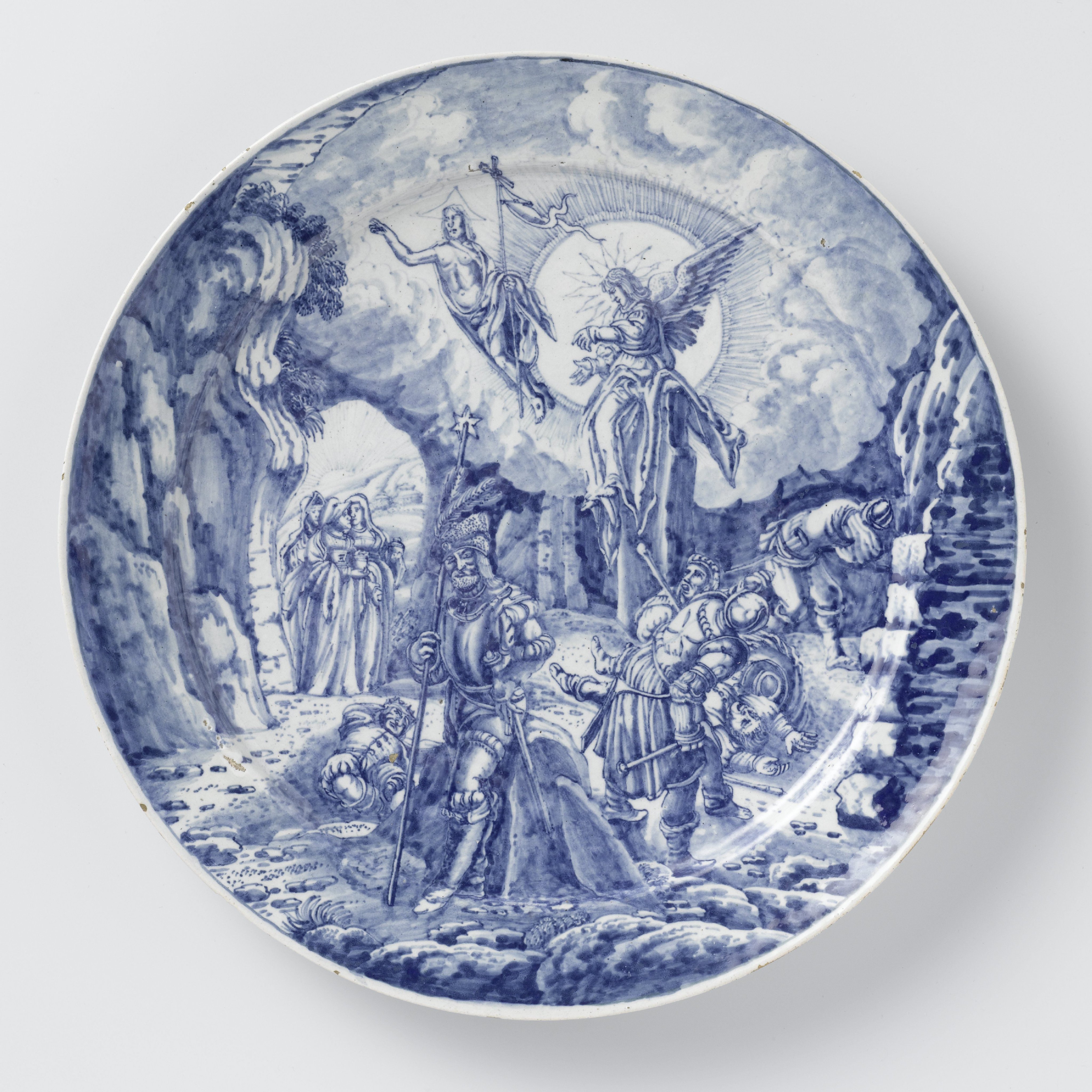 Bord met de opstanding van Christus