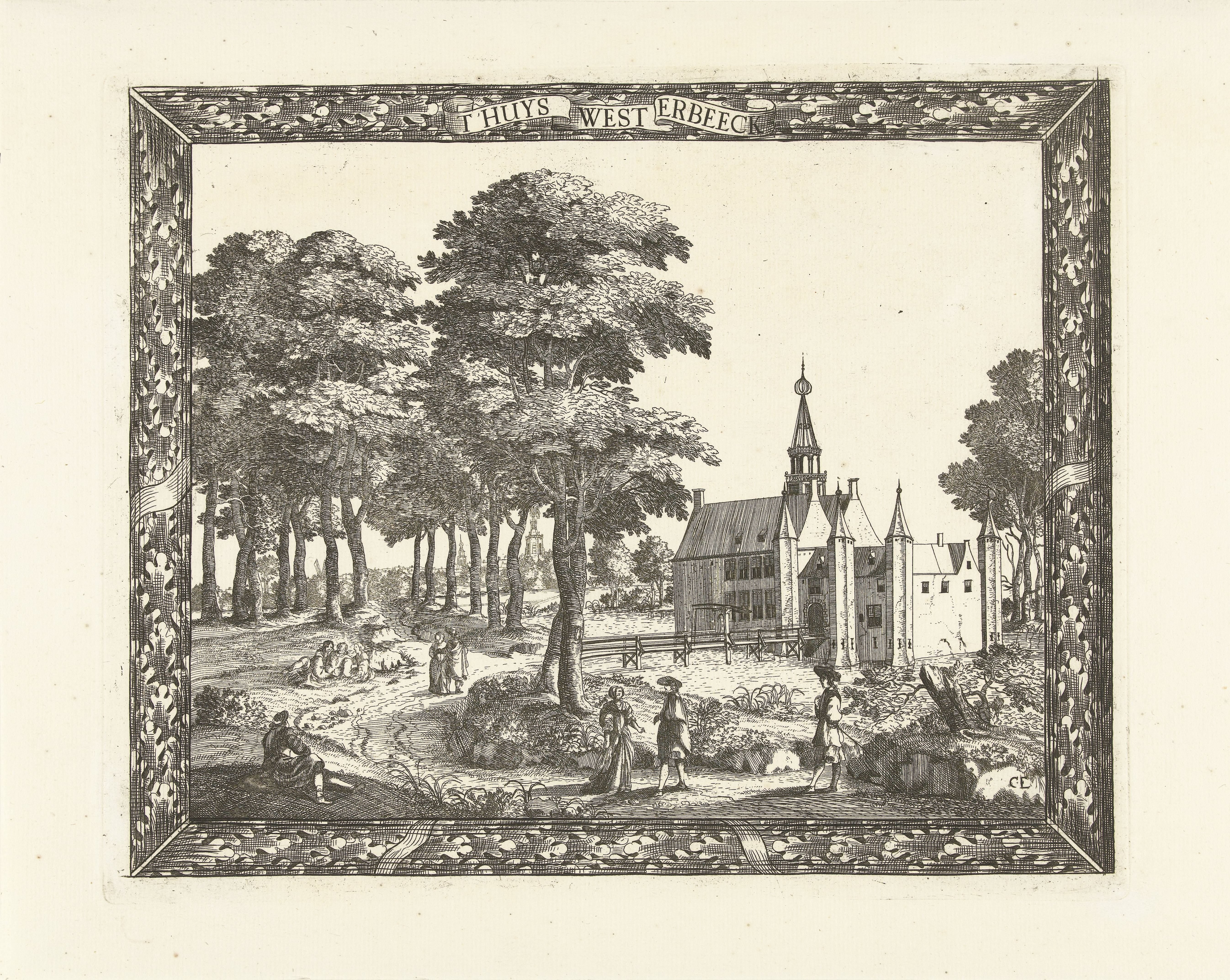 Gezicht op Kasteel Westerbeek