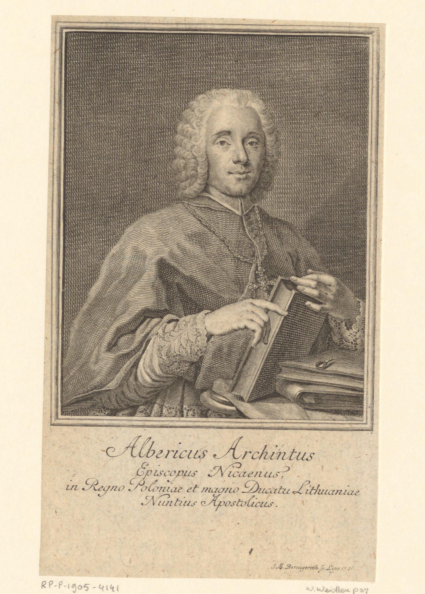 Portret van Alberico Archinto
