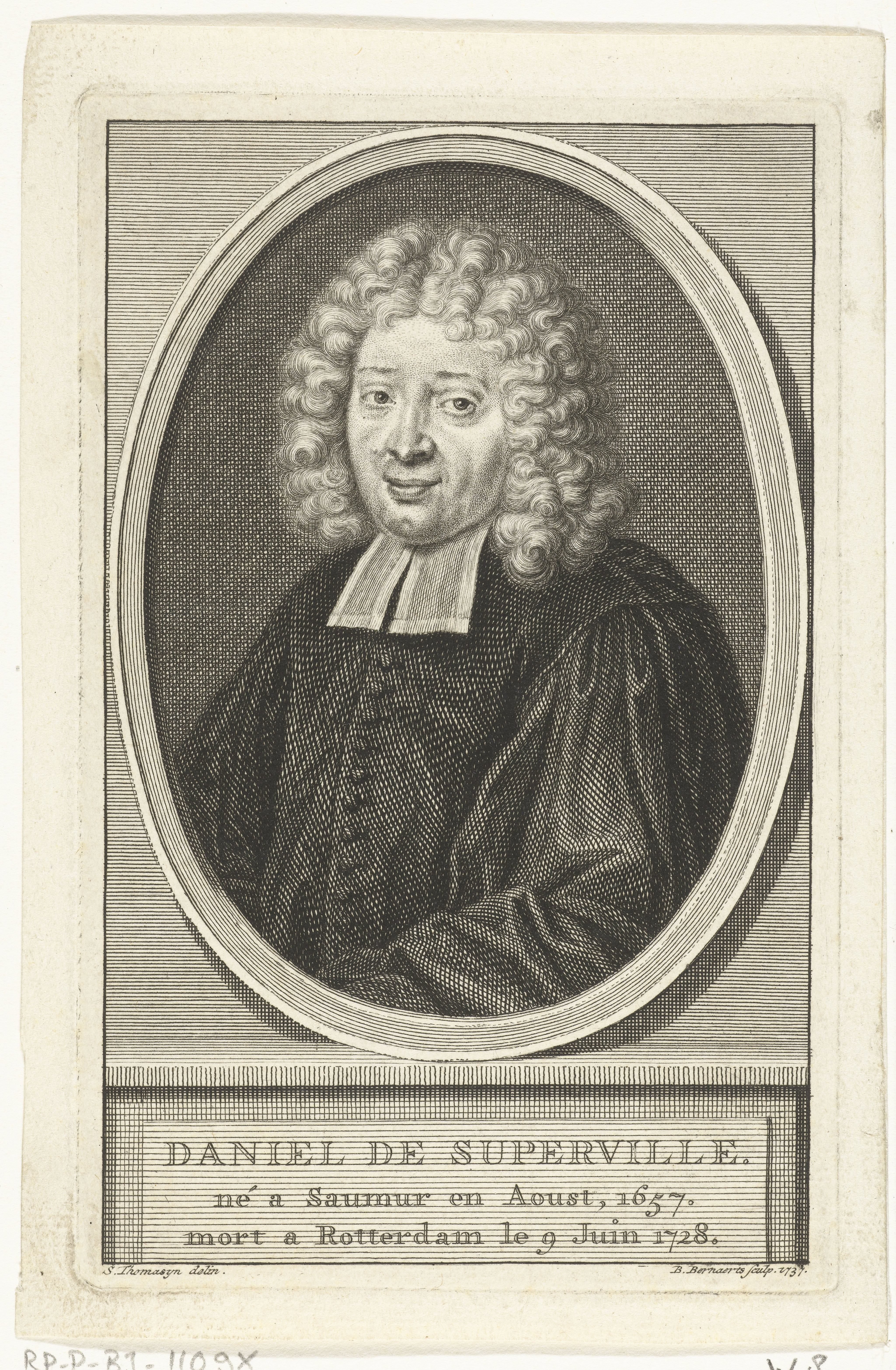 Portret van Daniel de Superville