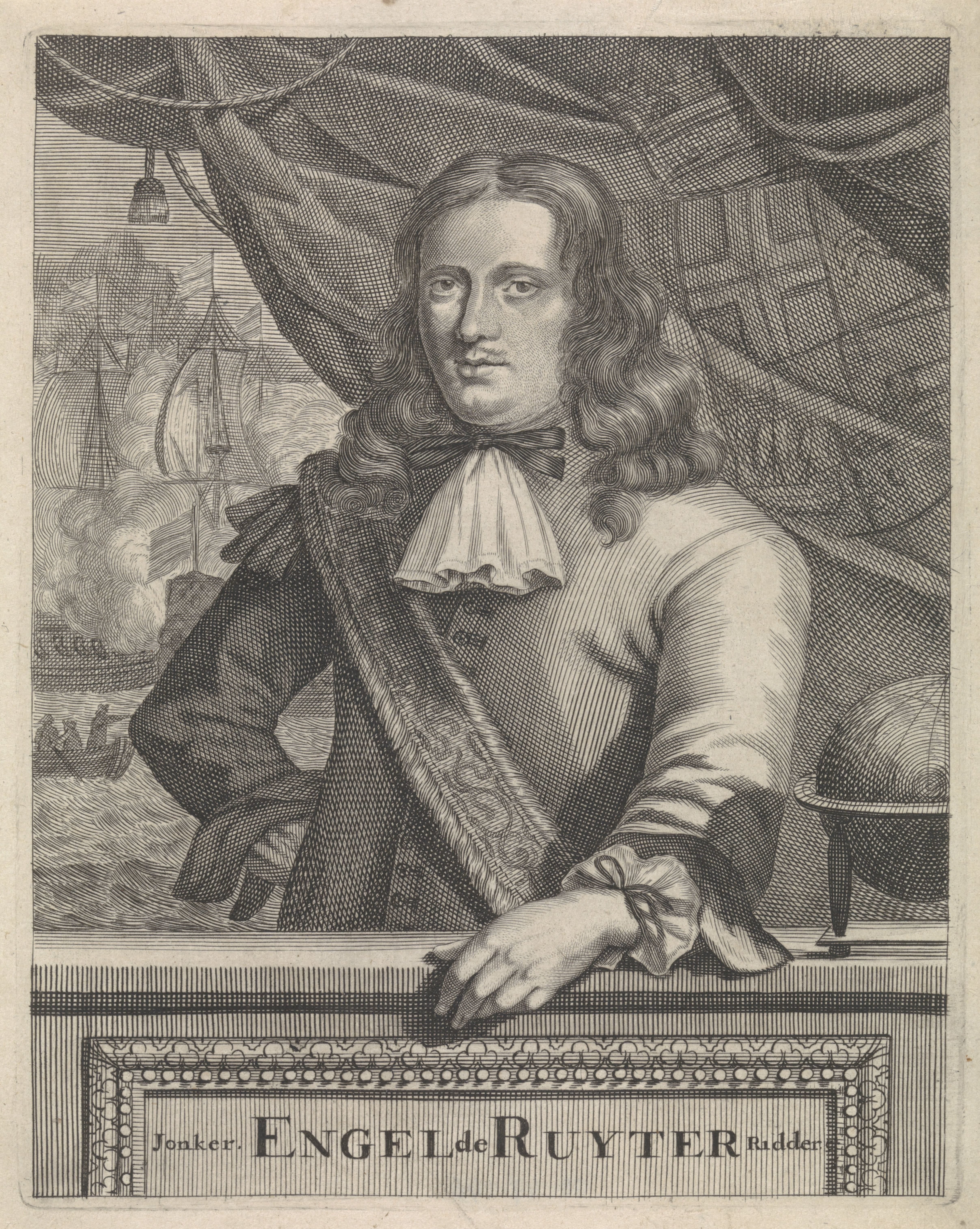 Portret van Engel de Ruyter