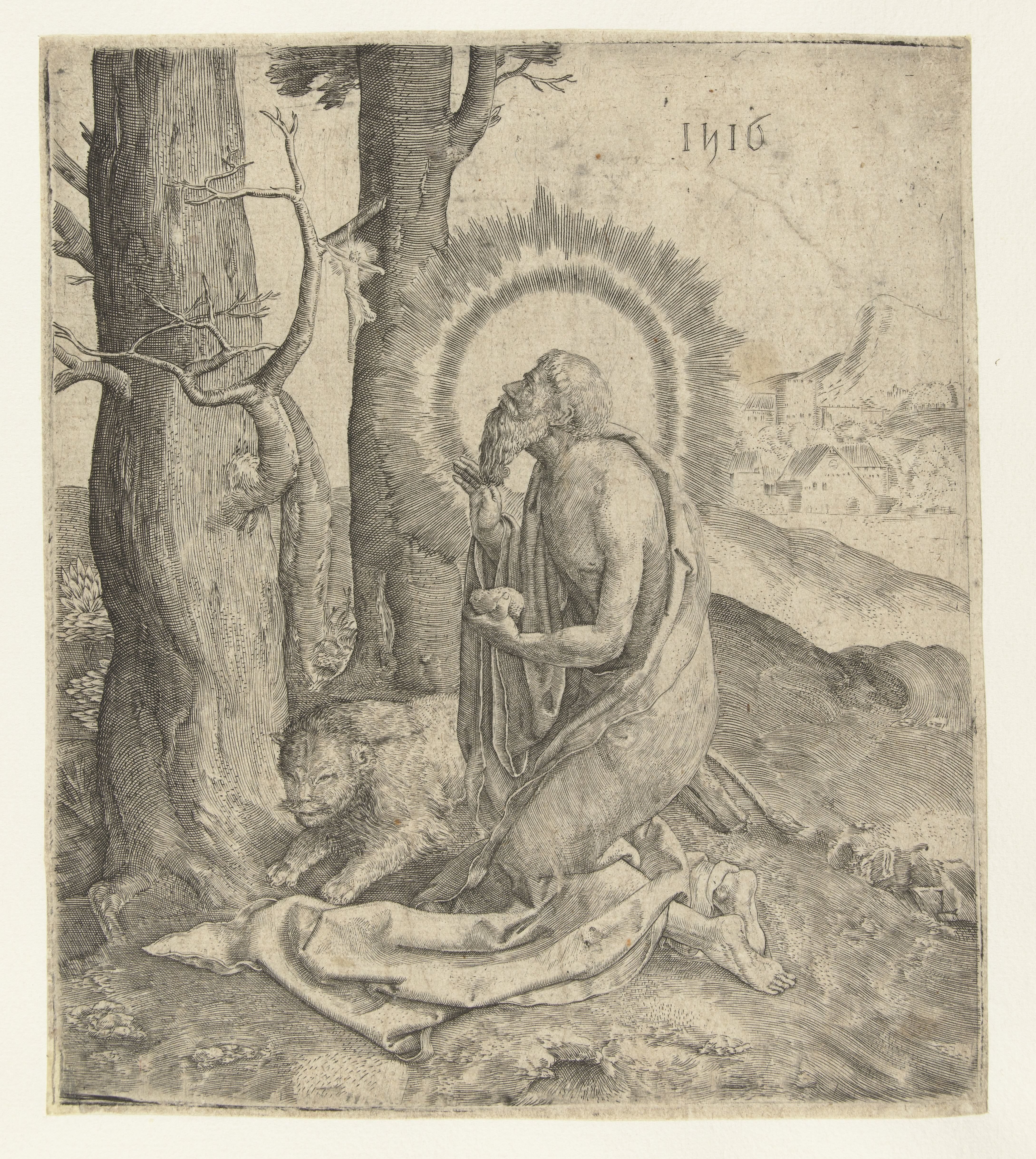 De heilige Hieronymus