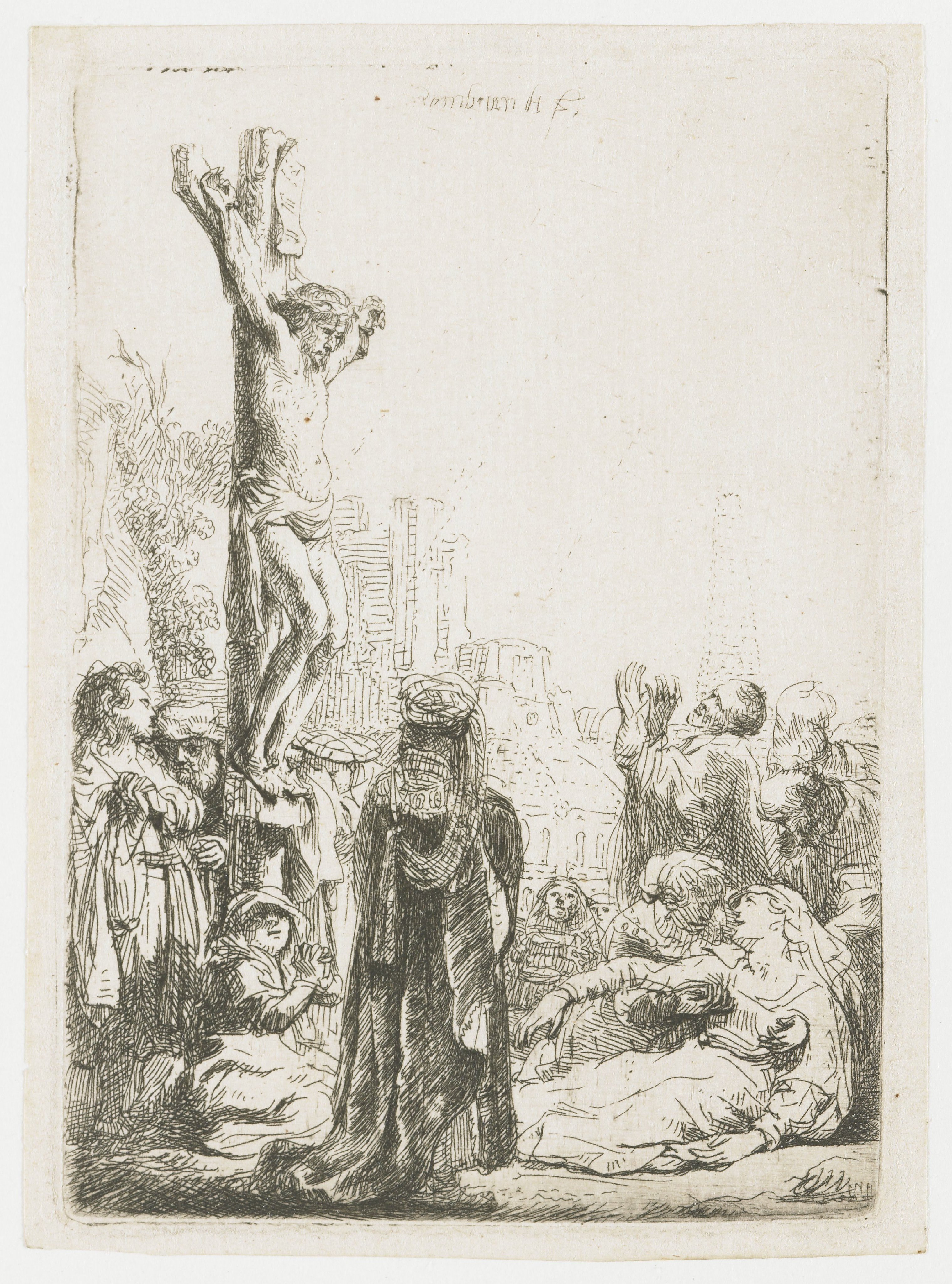 The Crucifixion: small plate