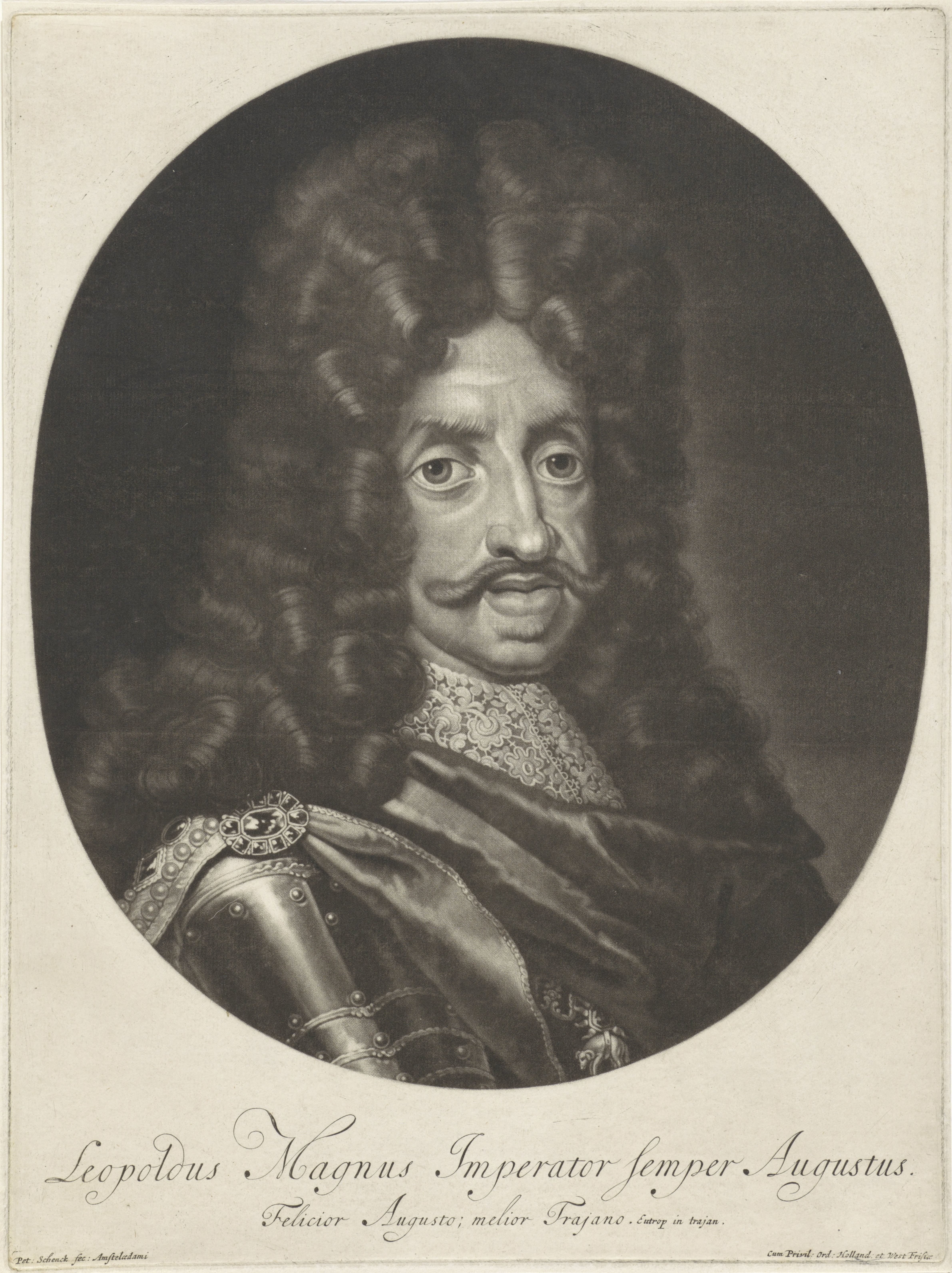 Portret van keizer Leopold I