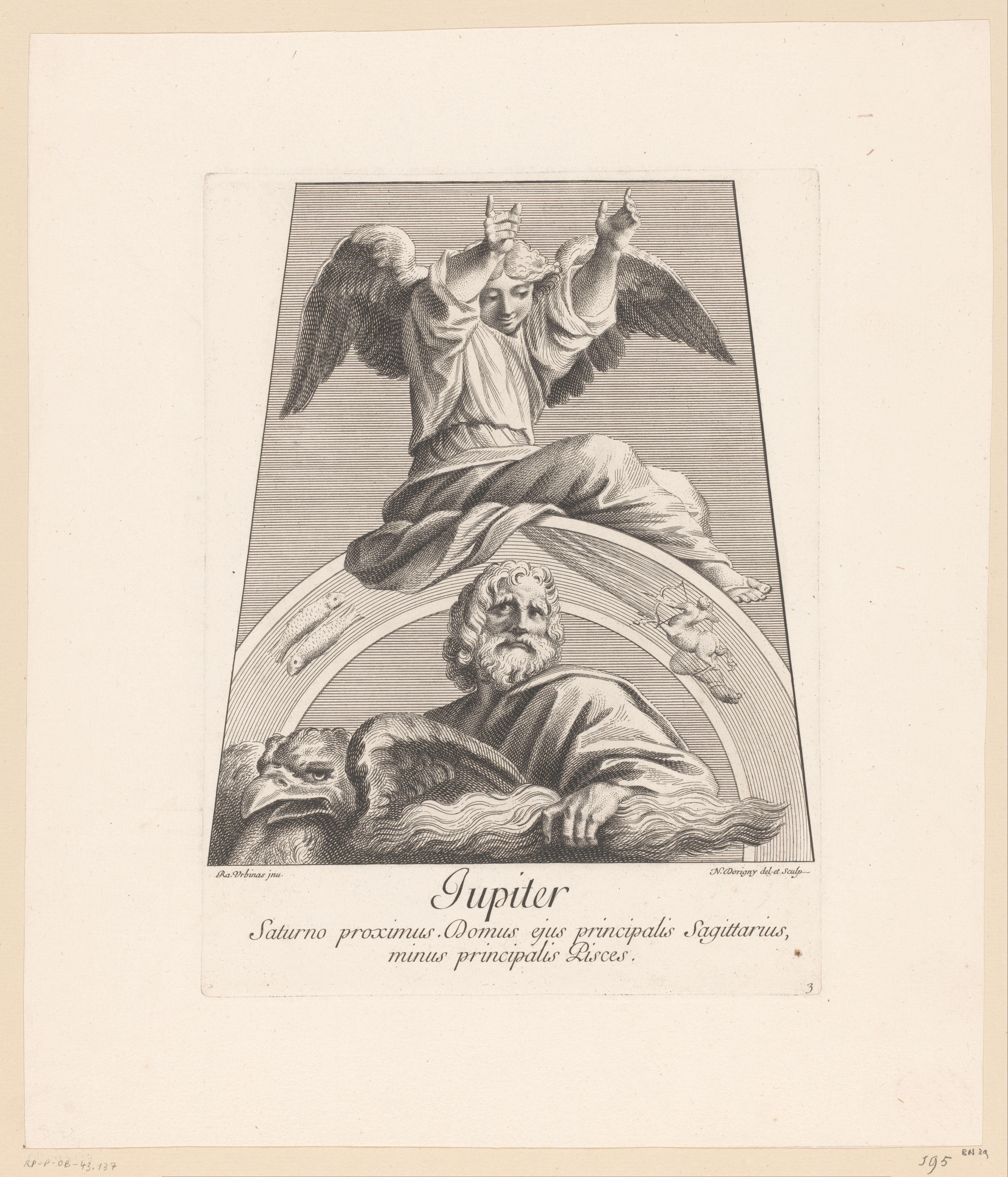 Jupiter met engel