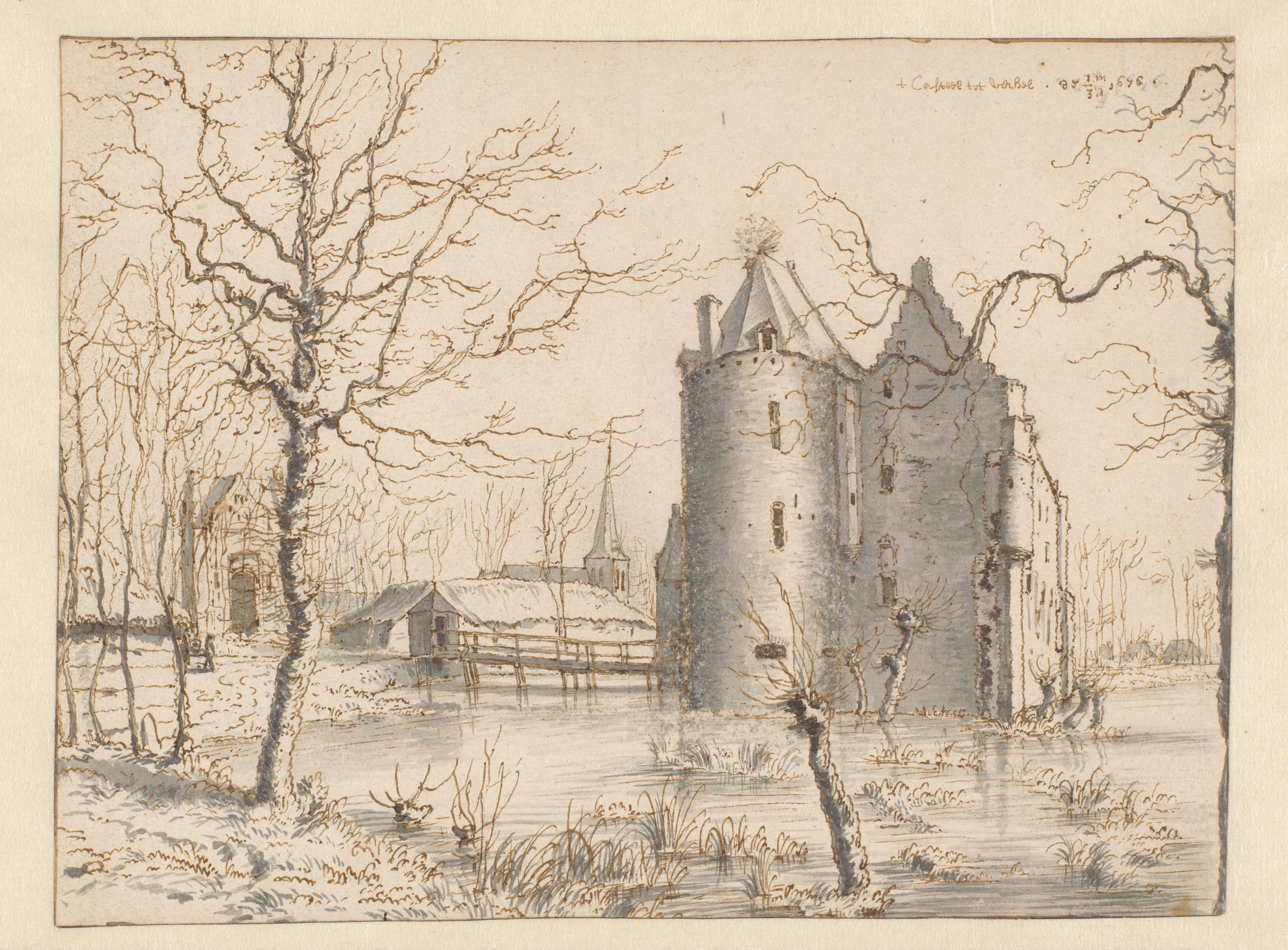 View of Kasteel Frisselstein, Veghel