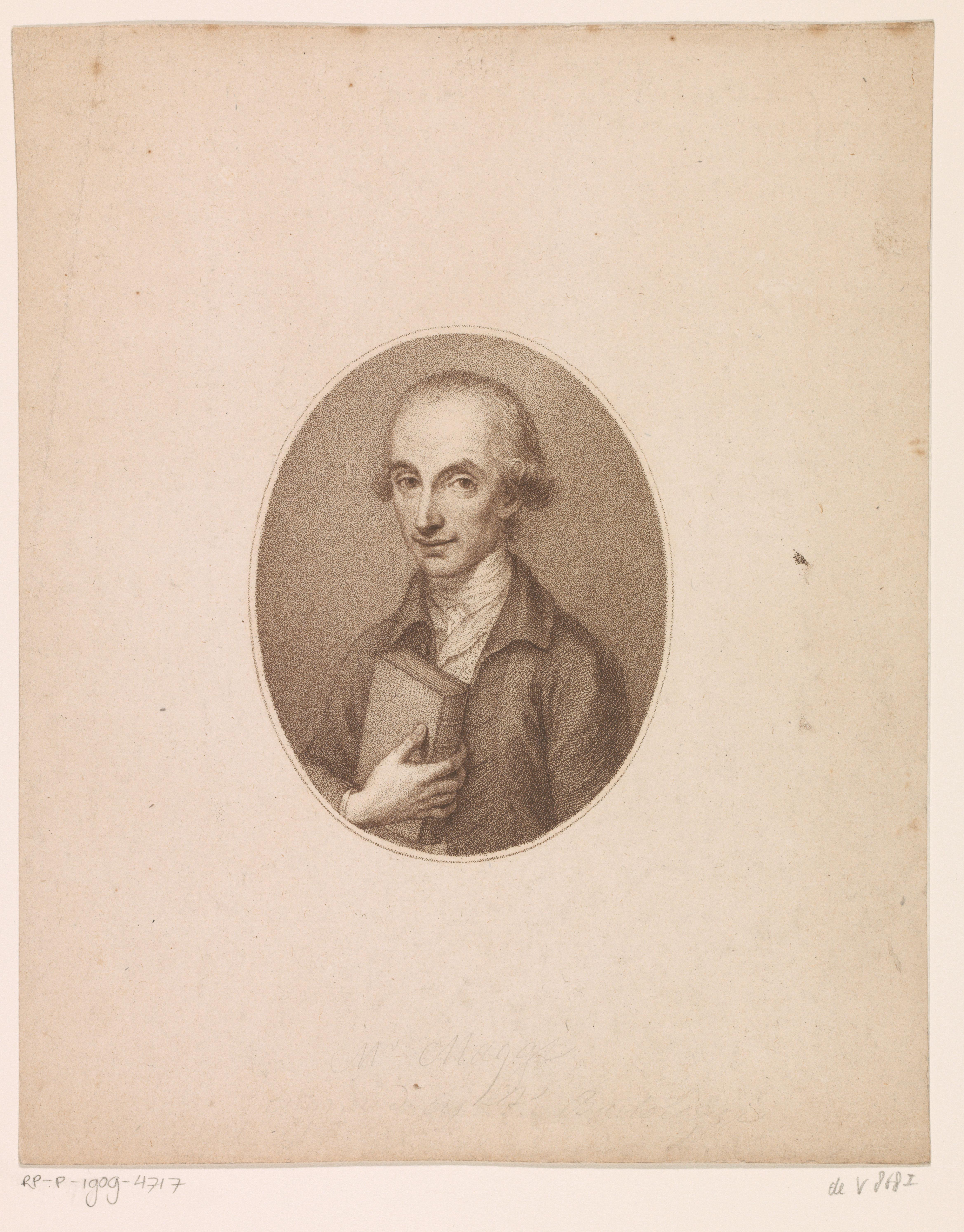 Portret van Natalis Thomas Maggi