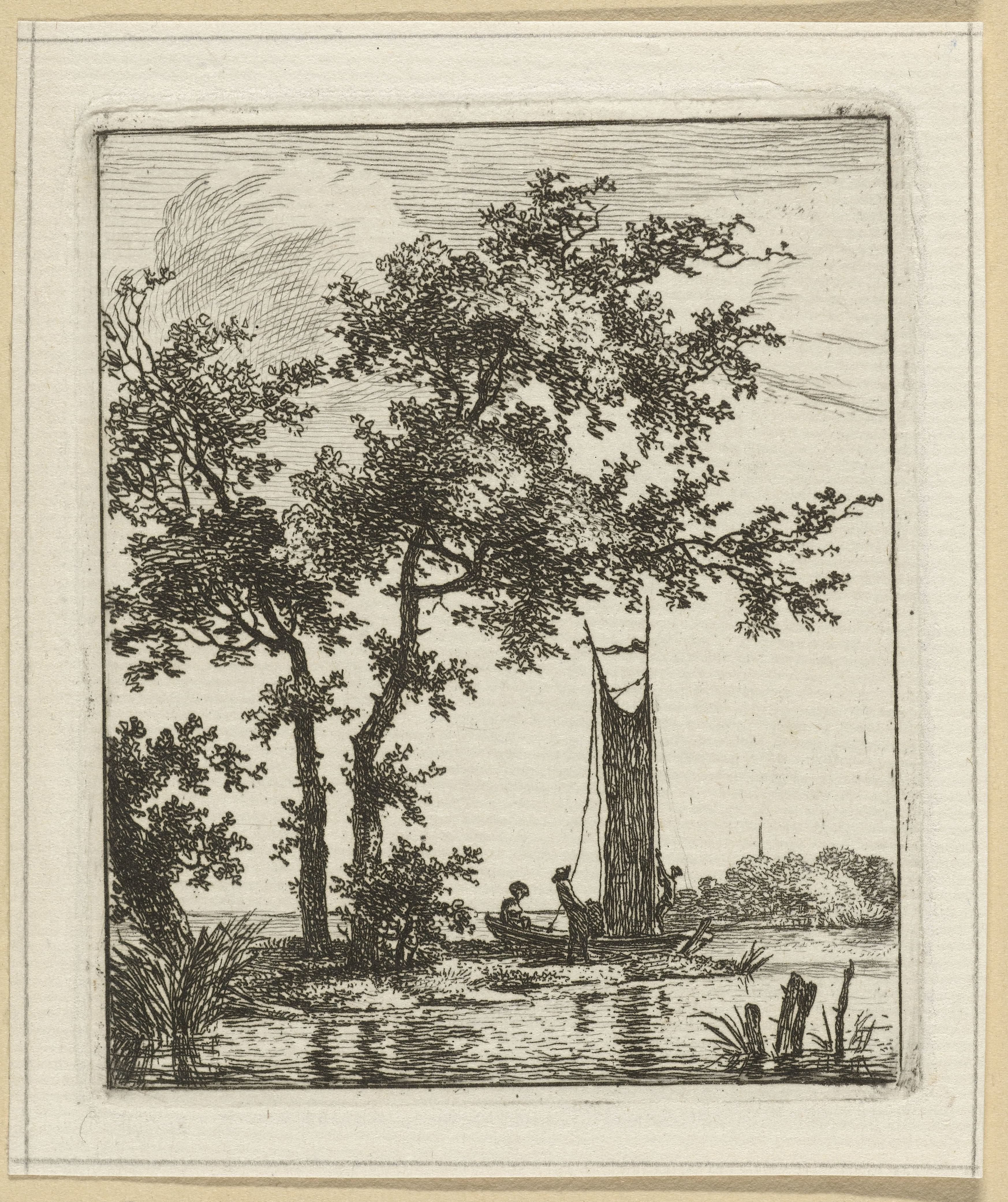 Heisen van het zeil