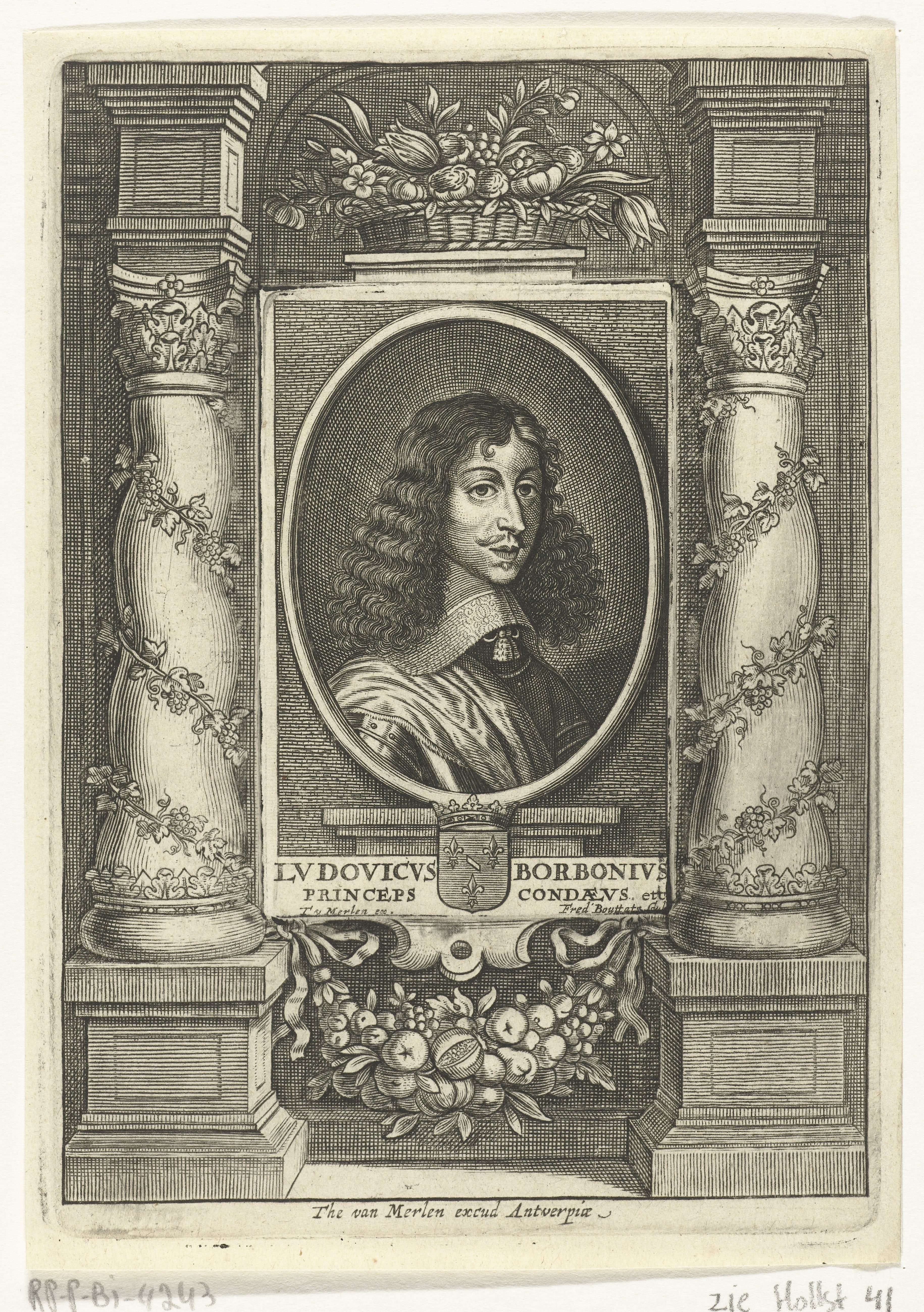 Portret van Lodewijk II de Bourbon