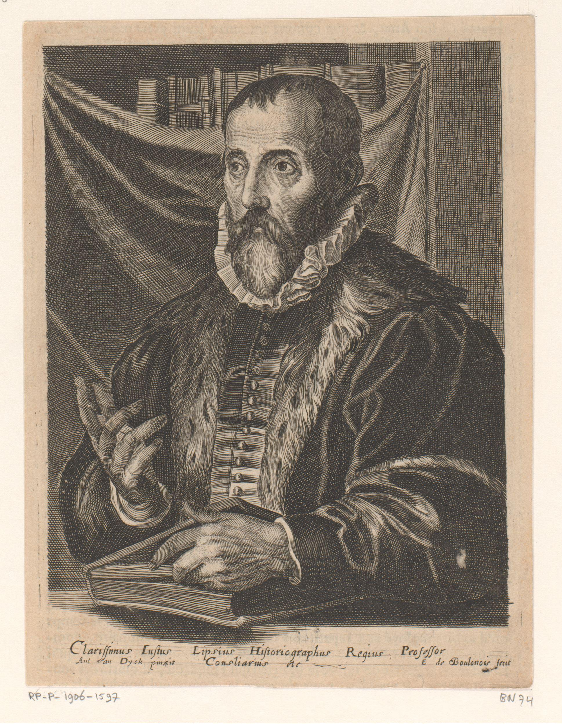 Portret van Justus Lipsius