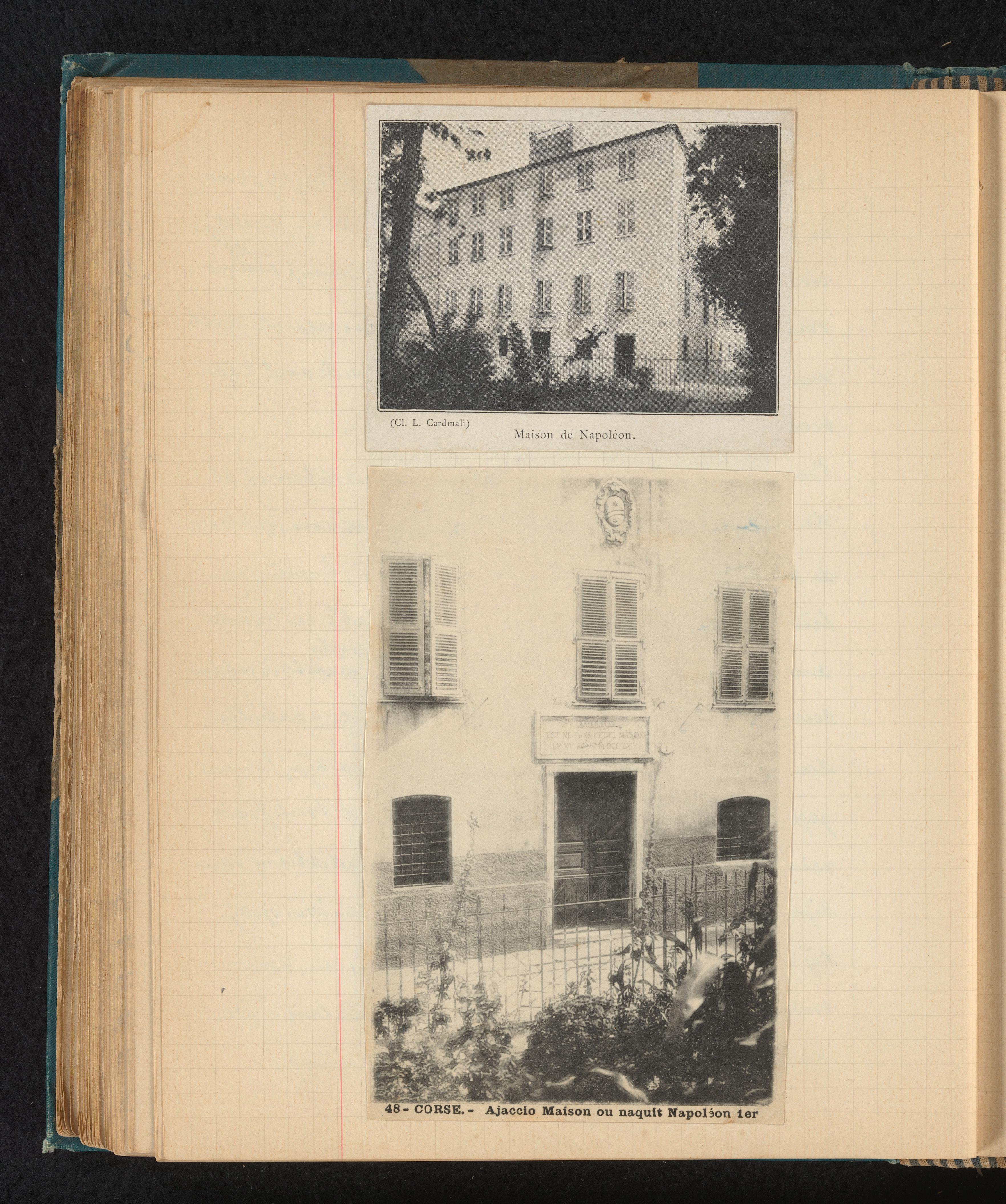 Huis waar Napoleon Bonaparte geboren is in Ajaccio, Corsica