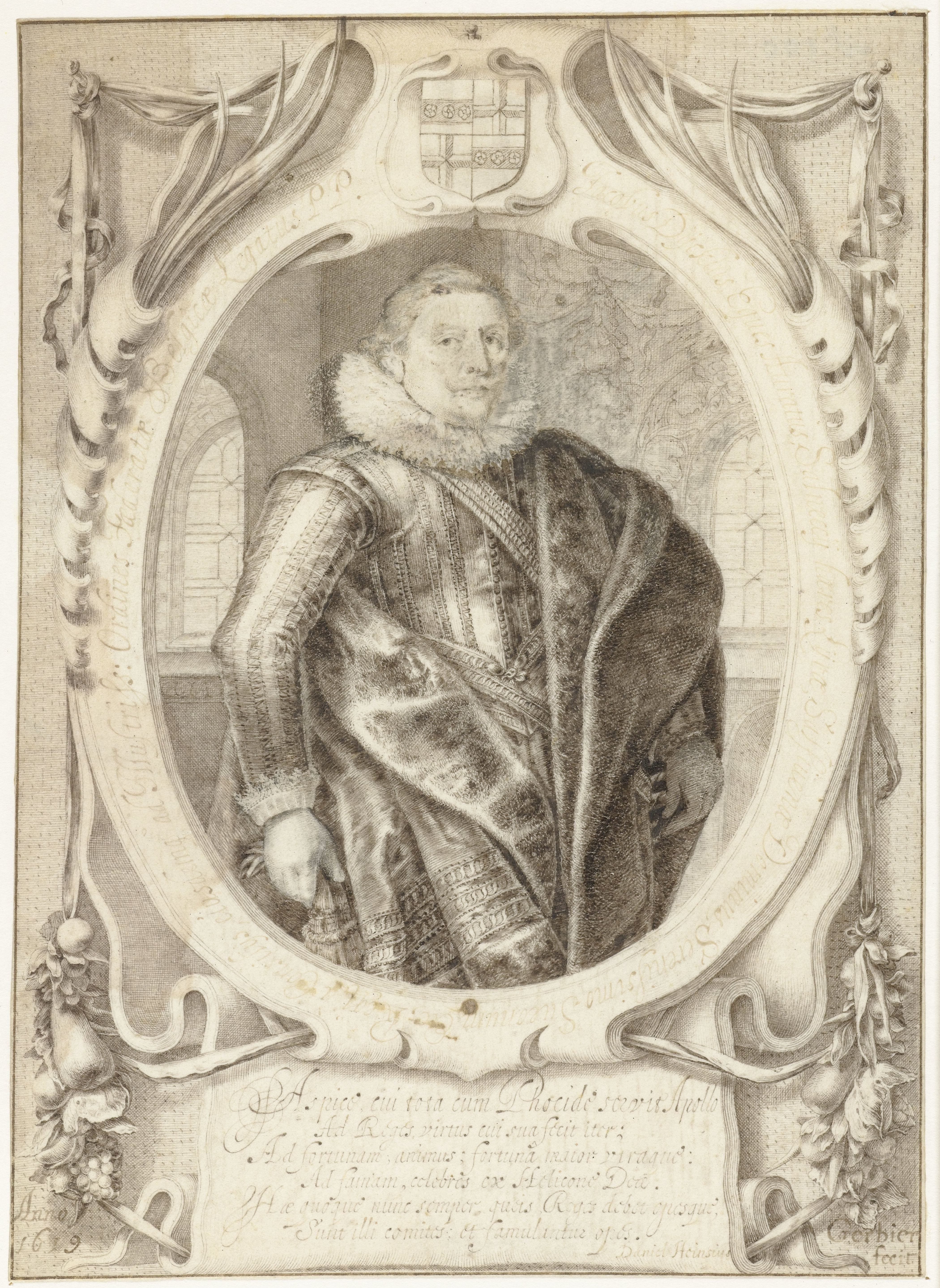 Portret van Jacob van Dijck