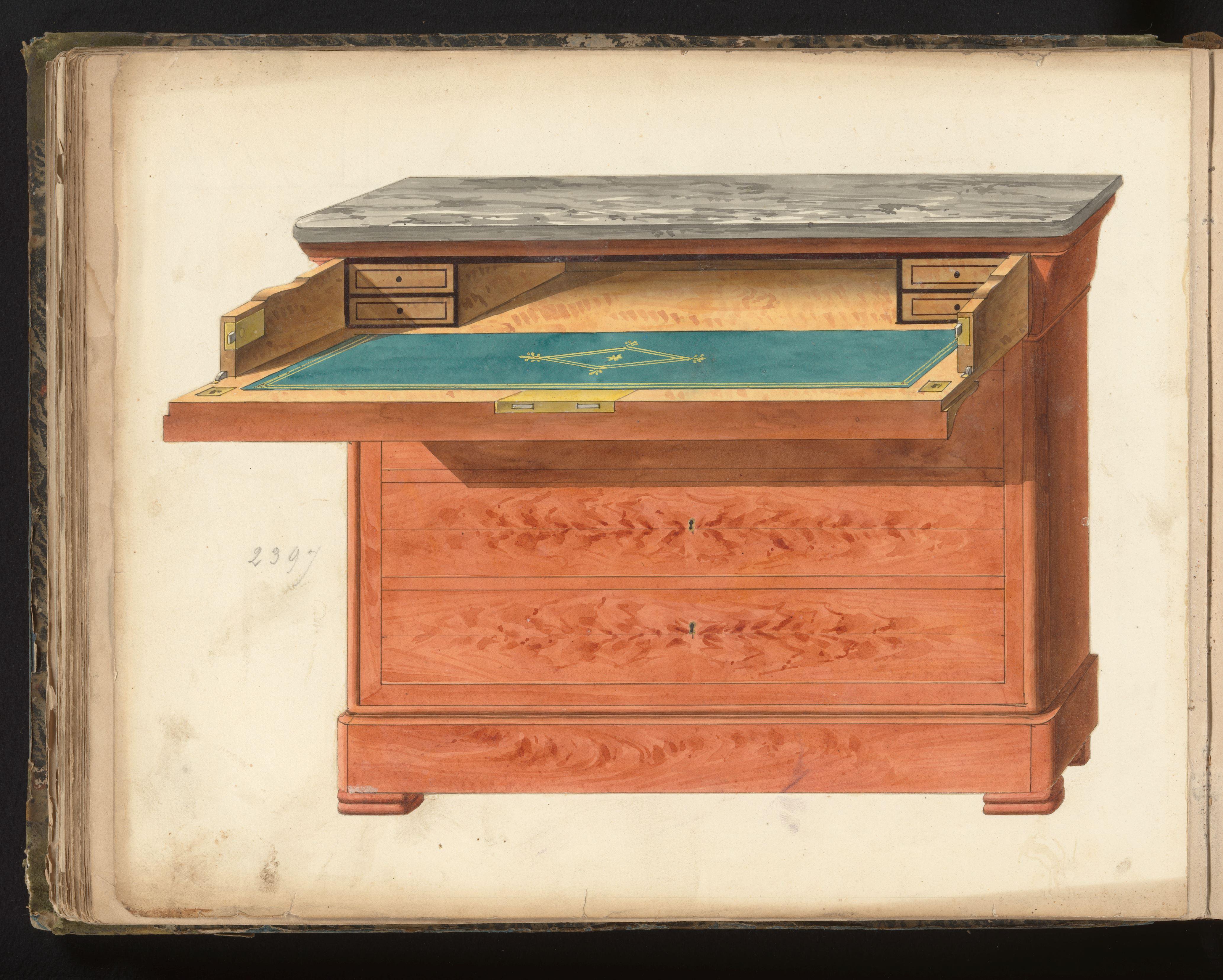 Ontwerp voor een secretaire